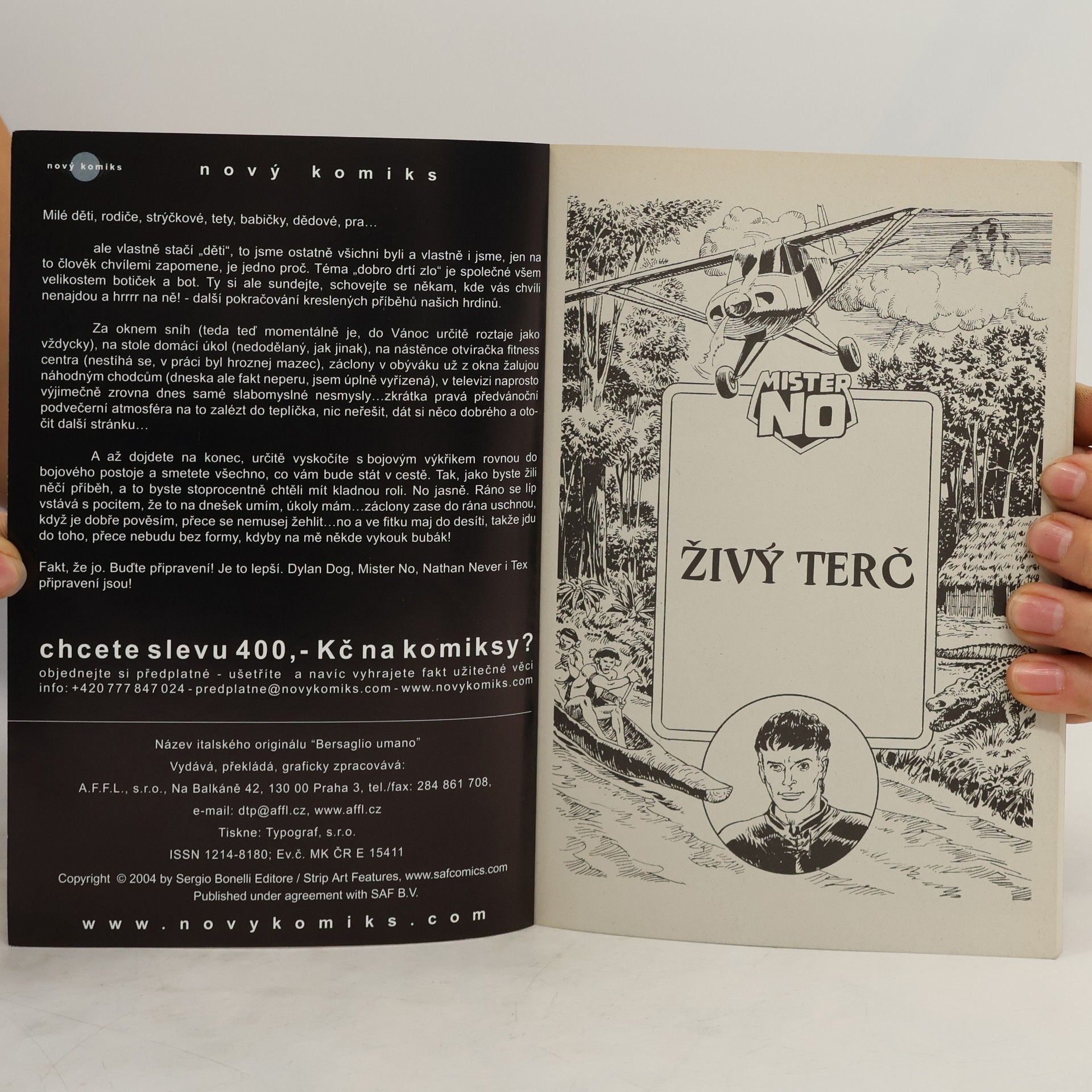 Guido Nolitta Mister No 2: Živý terč