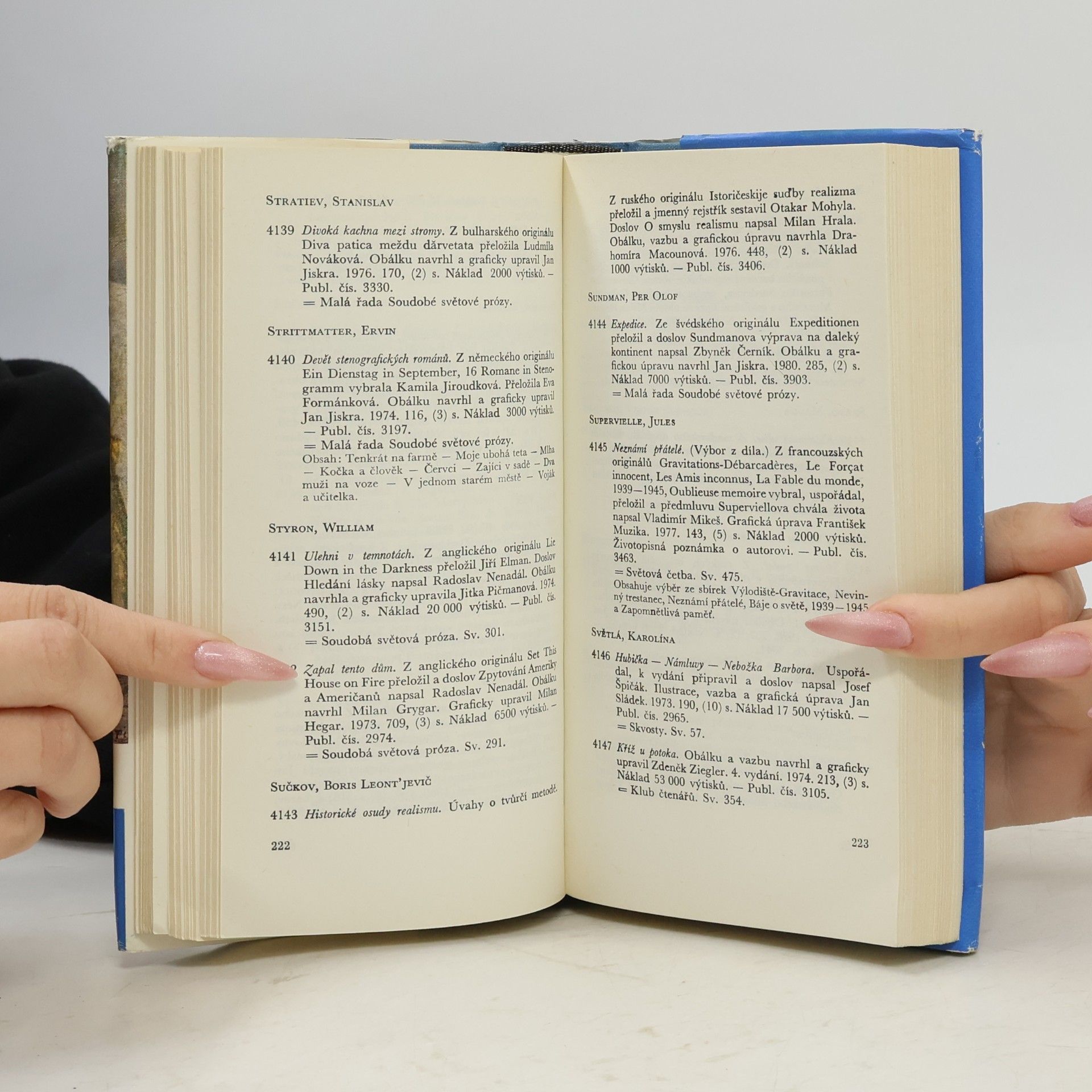 Helena Podstránská  Bibliografický soupis Odeonu 1973 - 1980