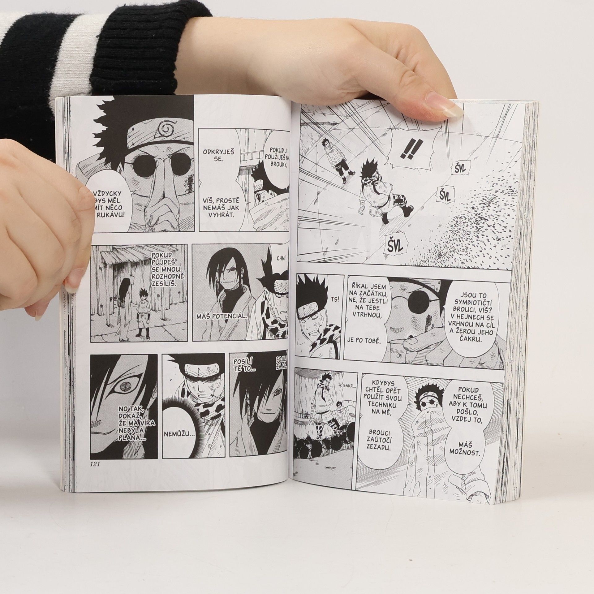 Masashi Kishimoto Naruto. 8. díl, Boj na život a na smrt