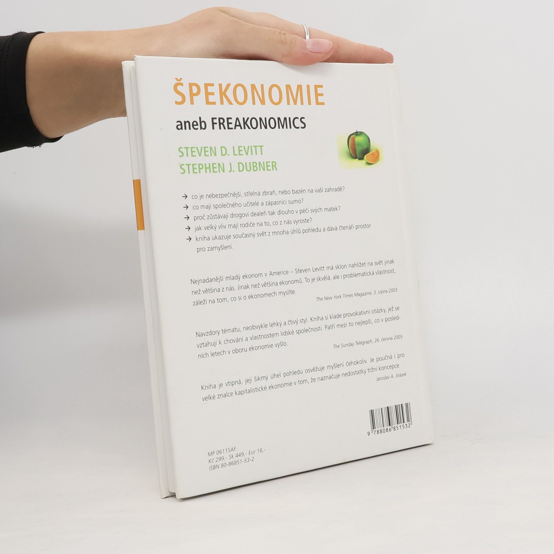 Steven D. Levitt Špekonomie aneb Freakonomics