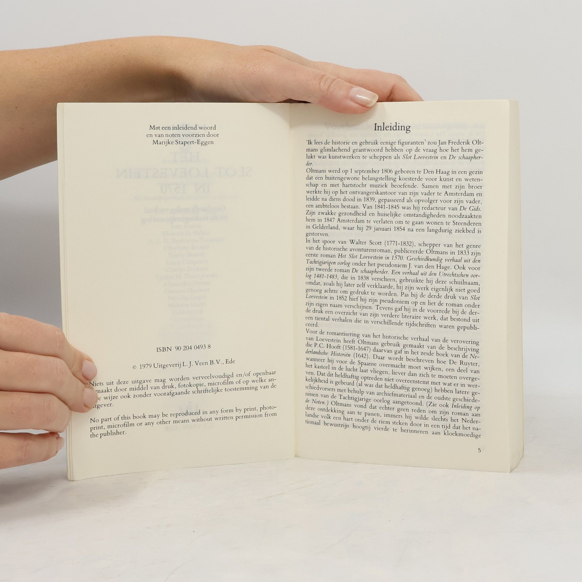 J. F. Oltmans Amstelpaperbacks: Het slot Loevestein in 1570