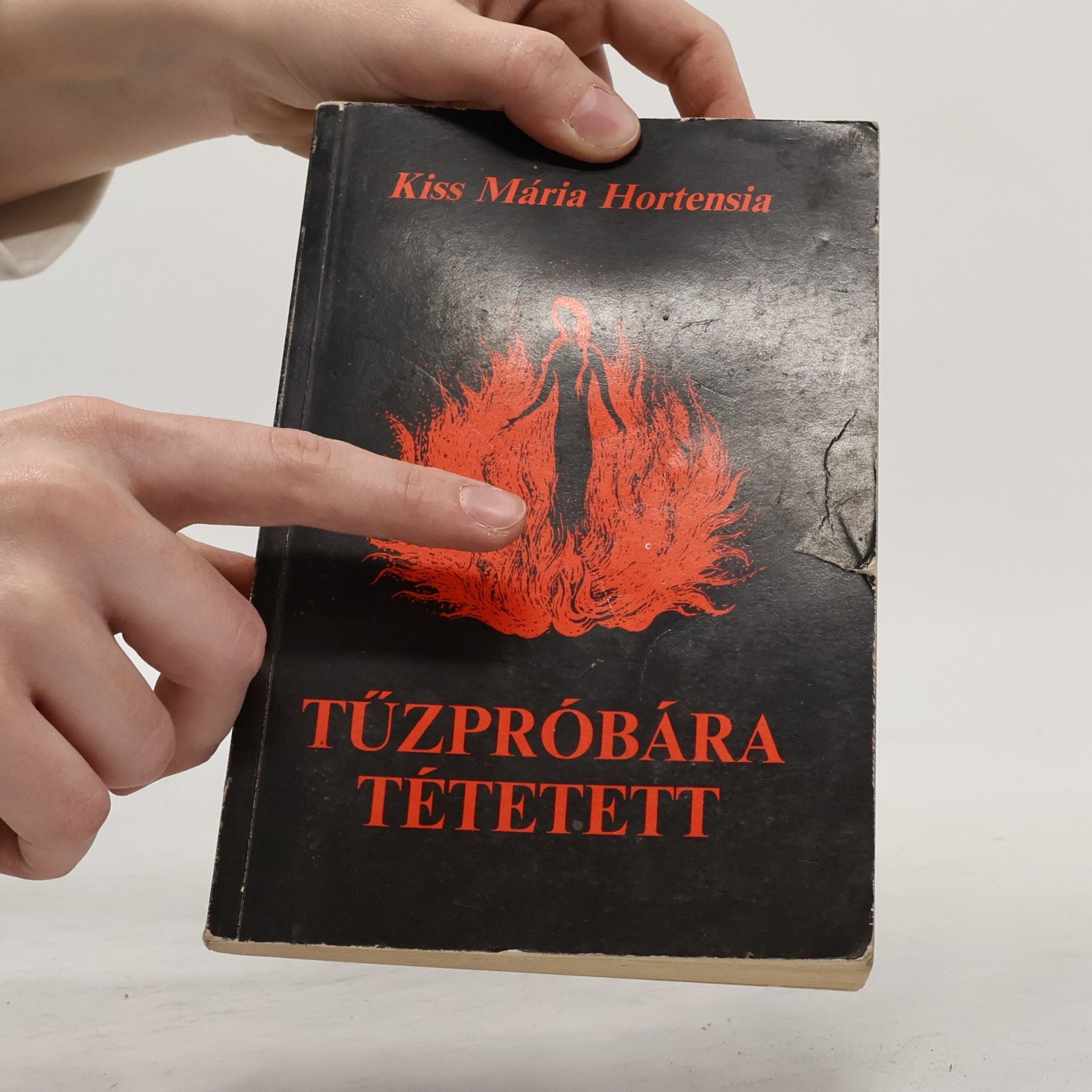 Kiss Mária Hortensia Tüzpróbára tétetett