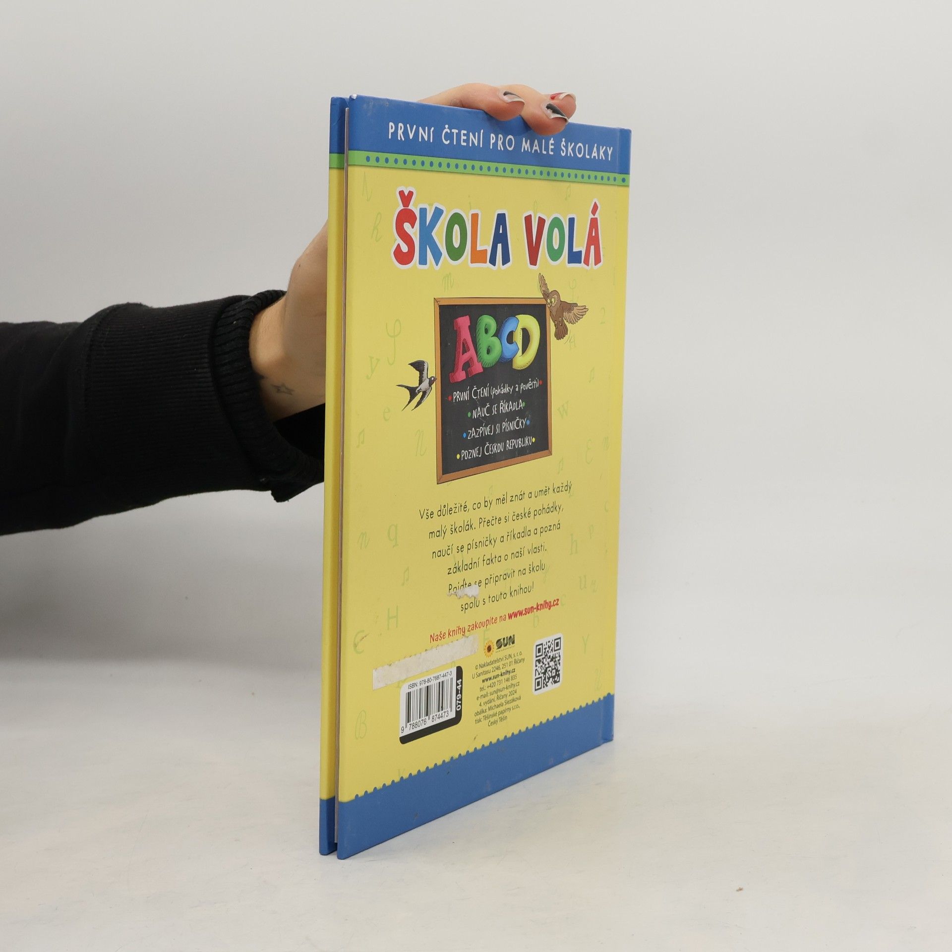 Kolektiv autorů Škola volá ABCD - První čtení pro malé školáky