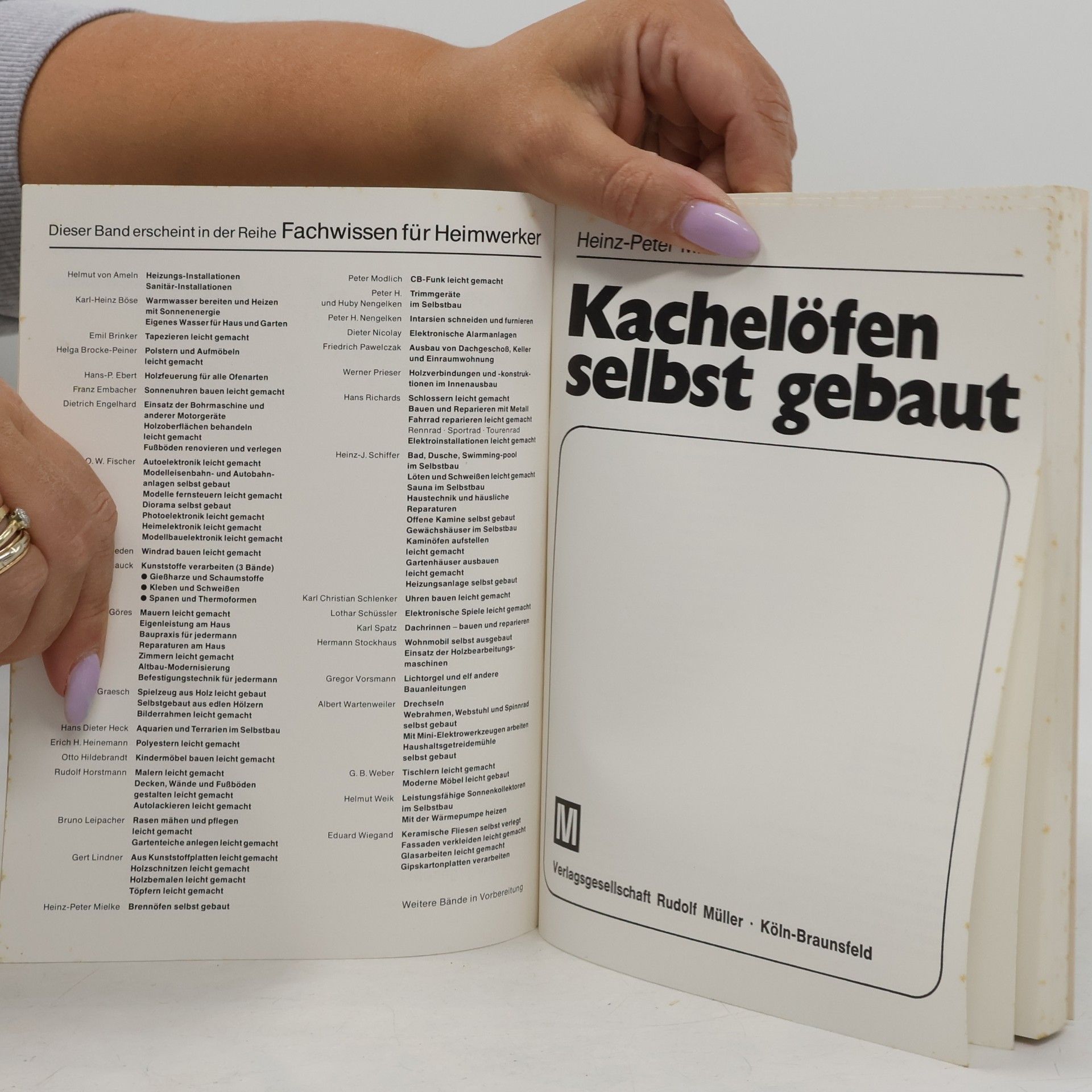 Heinz Peter Mielke Kachelöfen selbst gebaut
