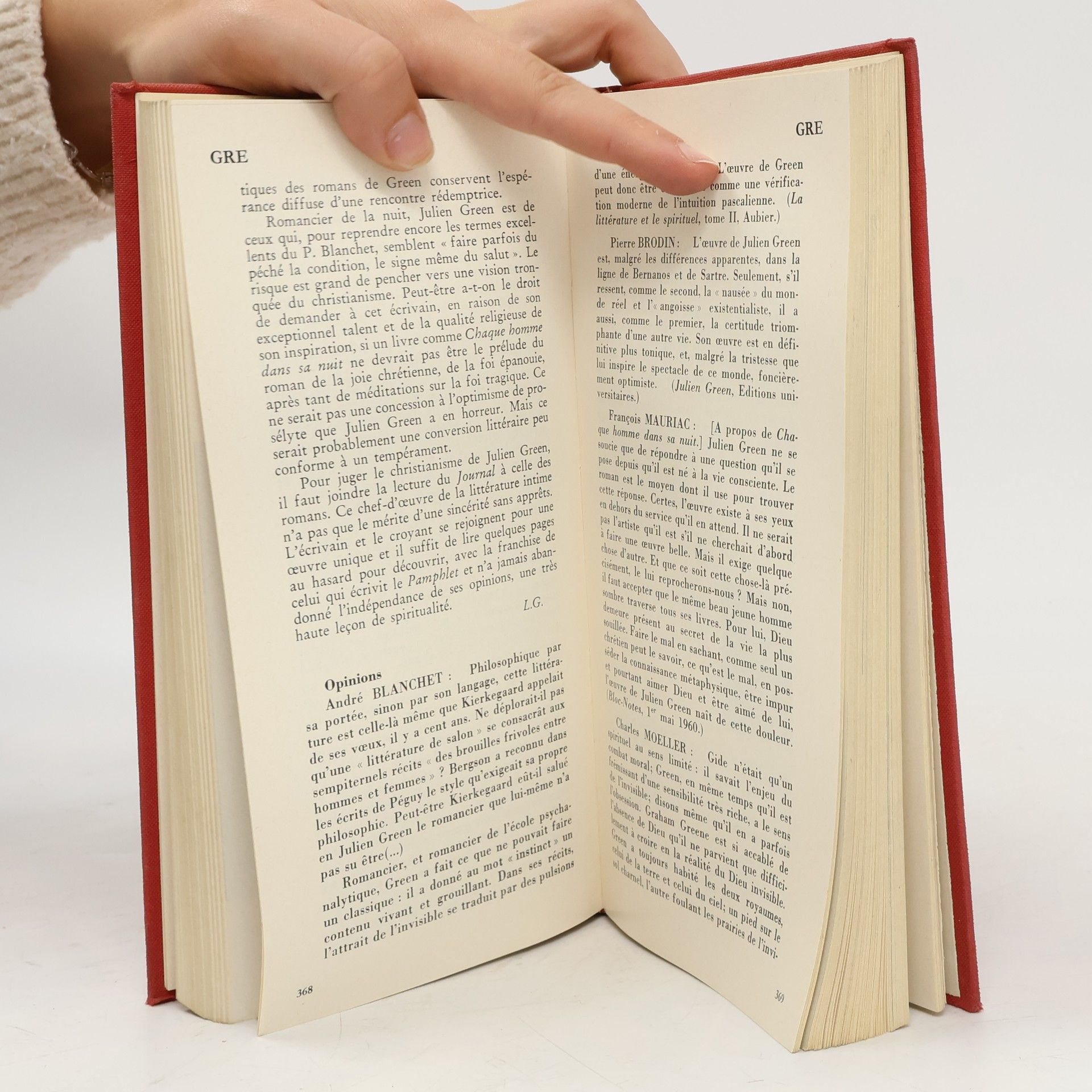 R. M. Albérès Dictionnaire de littérature contemporaine