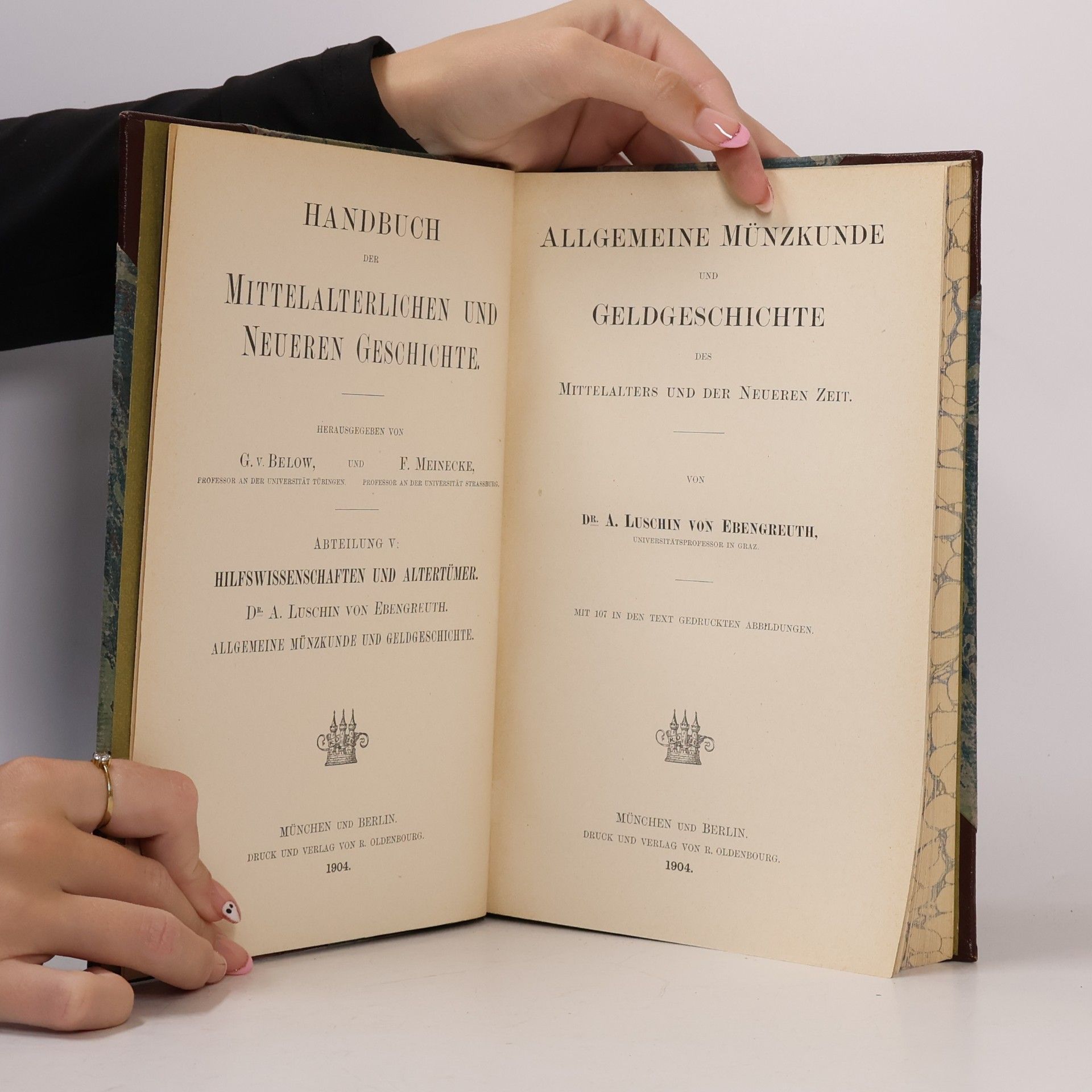A. Luschin Von Ebengreuth Maschinenkunde