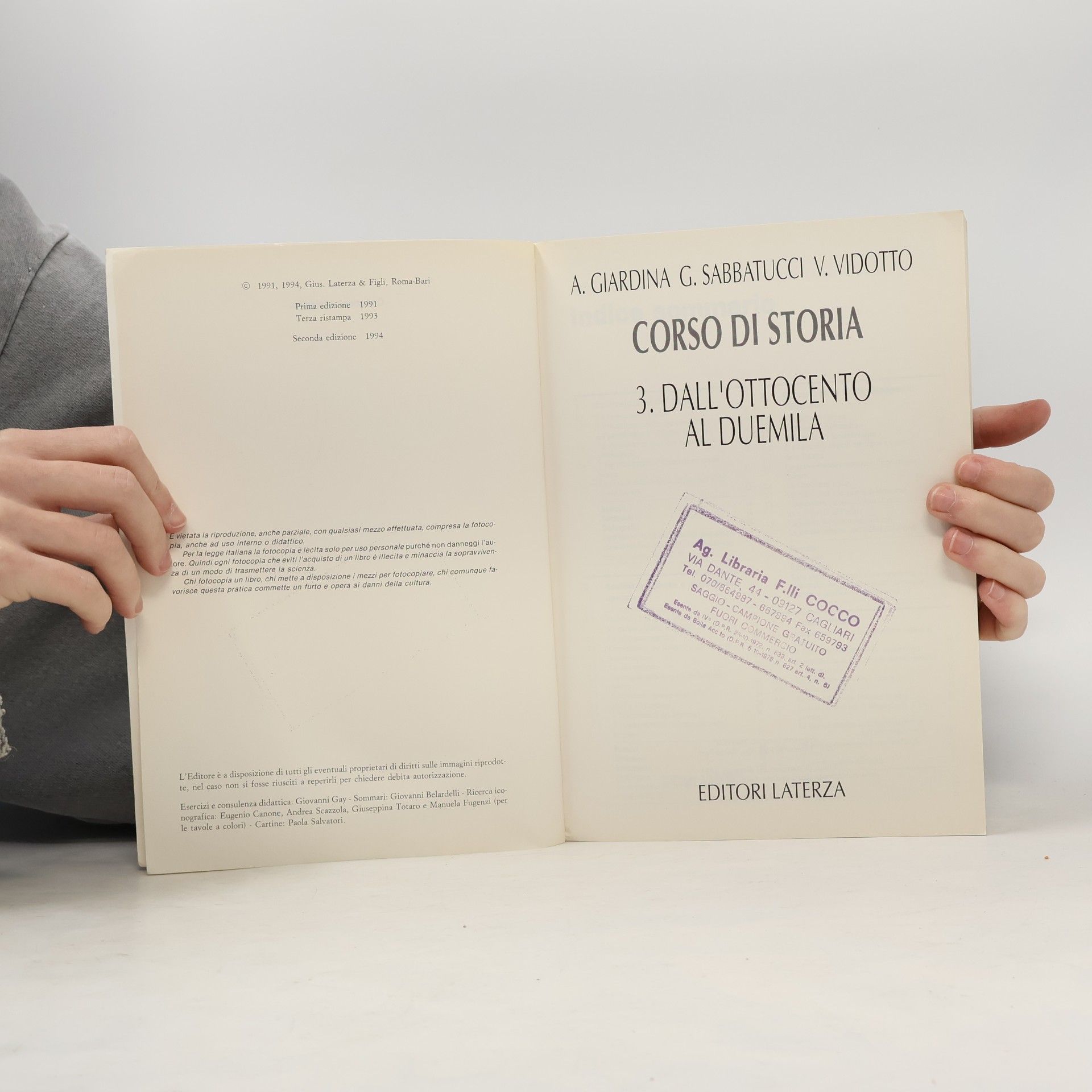 A. Giardina Corso di Storia. Per gli Ist. Tecnici