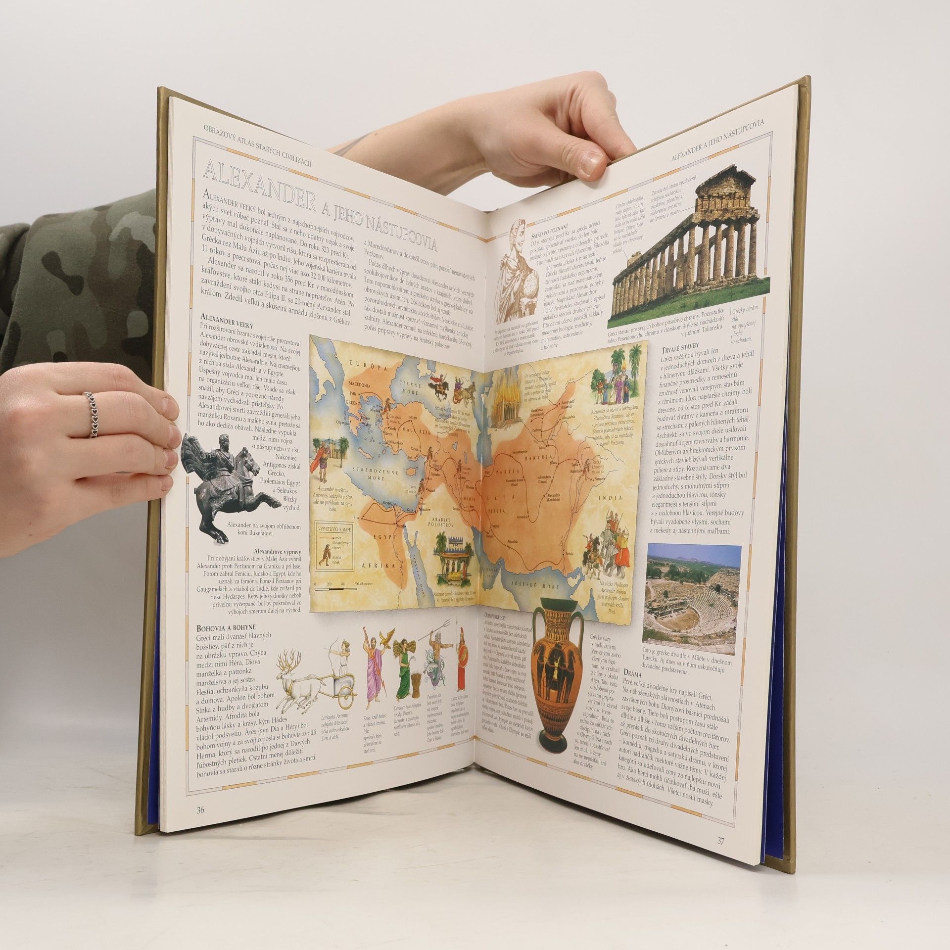 Kolektív autorov Obrazový atlas starých civilizácií
