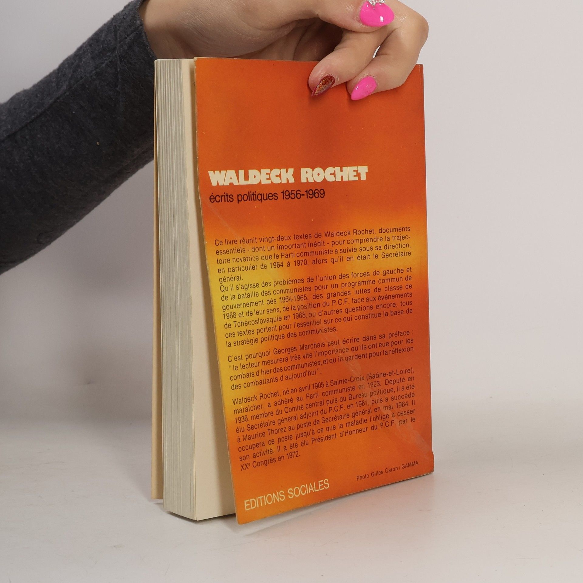 Waldeck Rochet Ecrits politiques 1956-1969