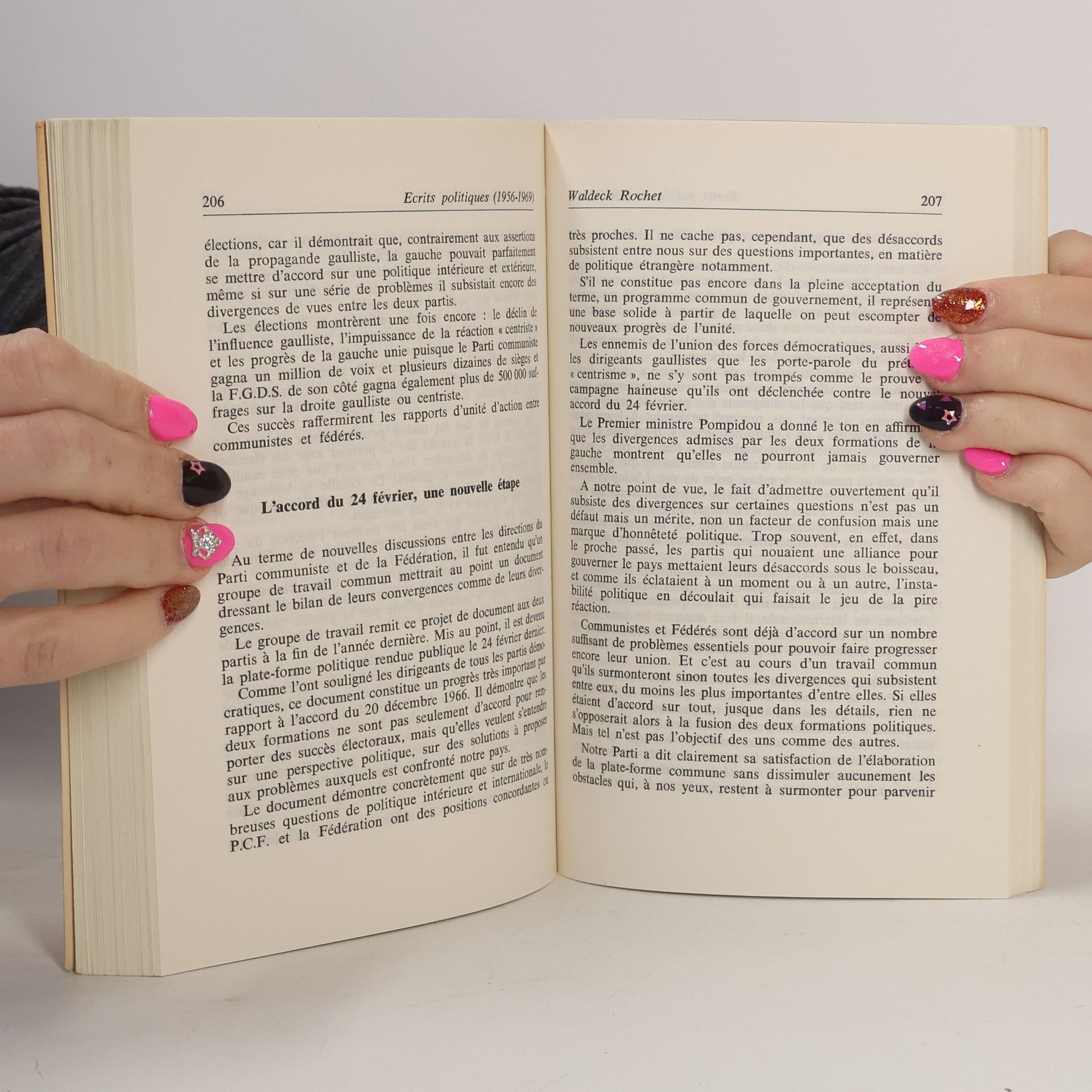 Waldeck Rochet Ecrits politiques 1956-1969