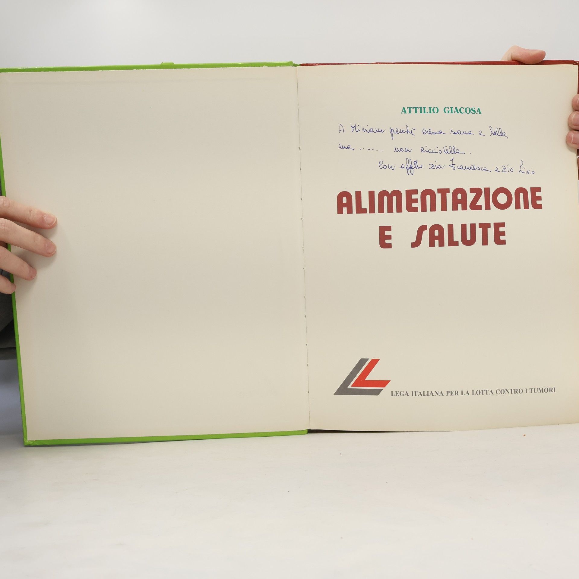 Attilio Giacosa Alimentazione e Salute