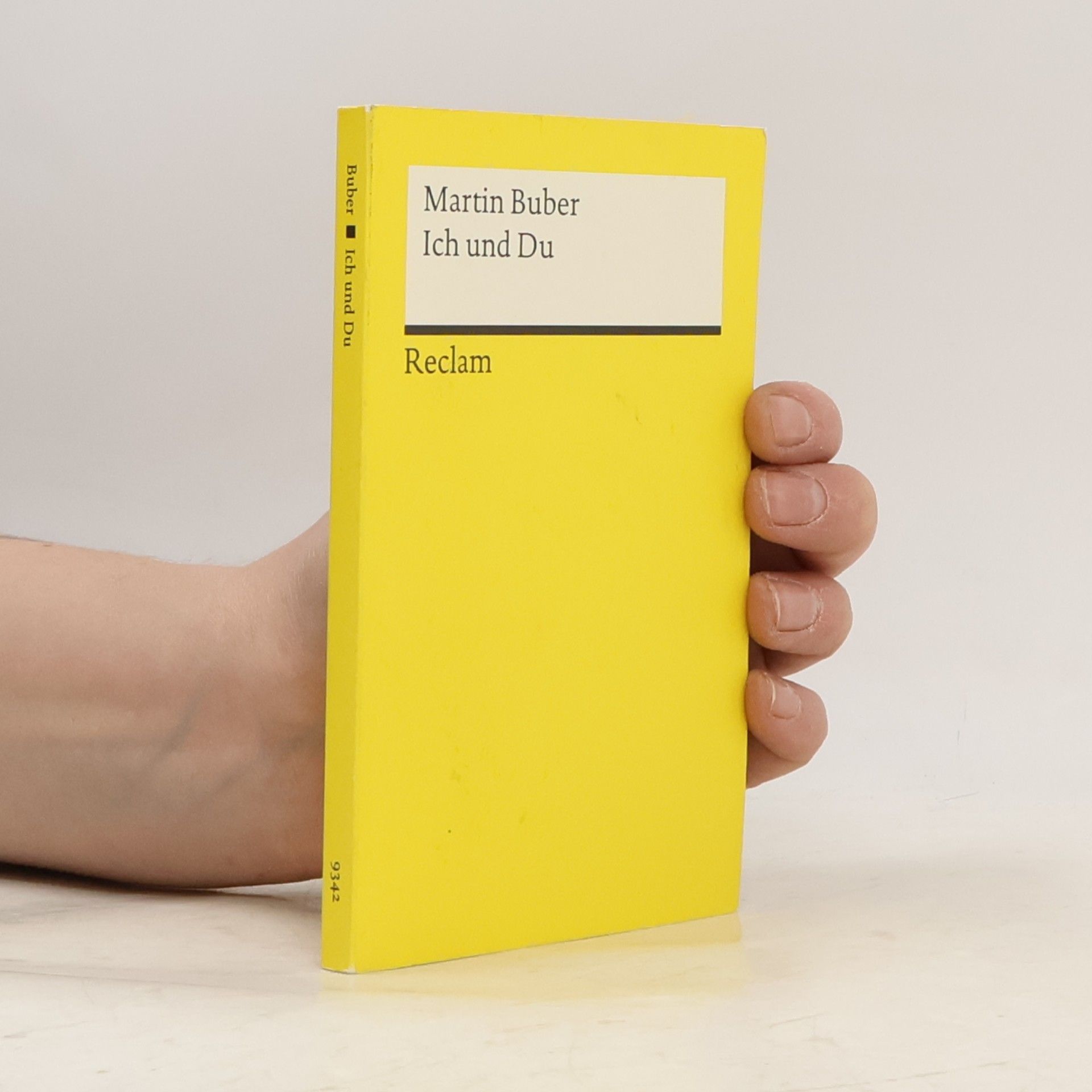 Martin Buber Ich und Du