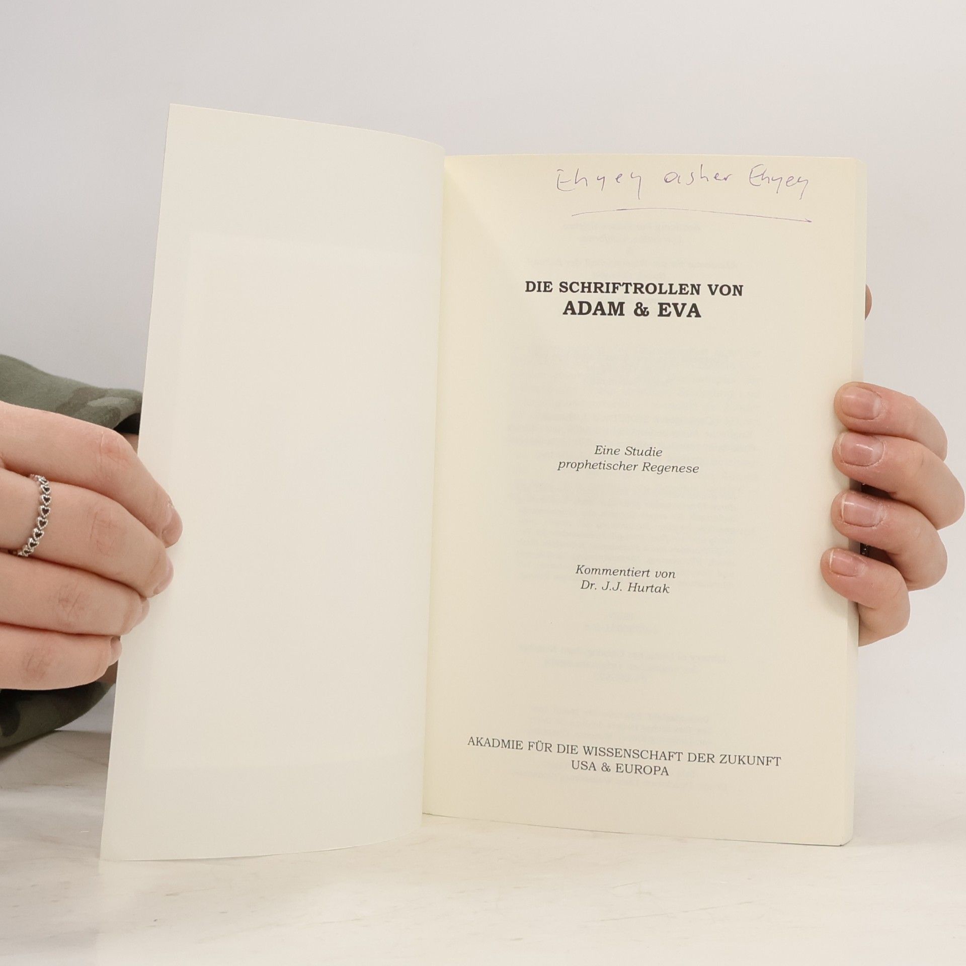 James J. Hurtak Die Schriftrollen von Adam & Eva
