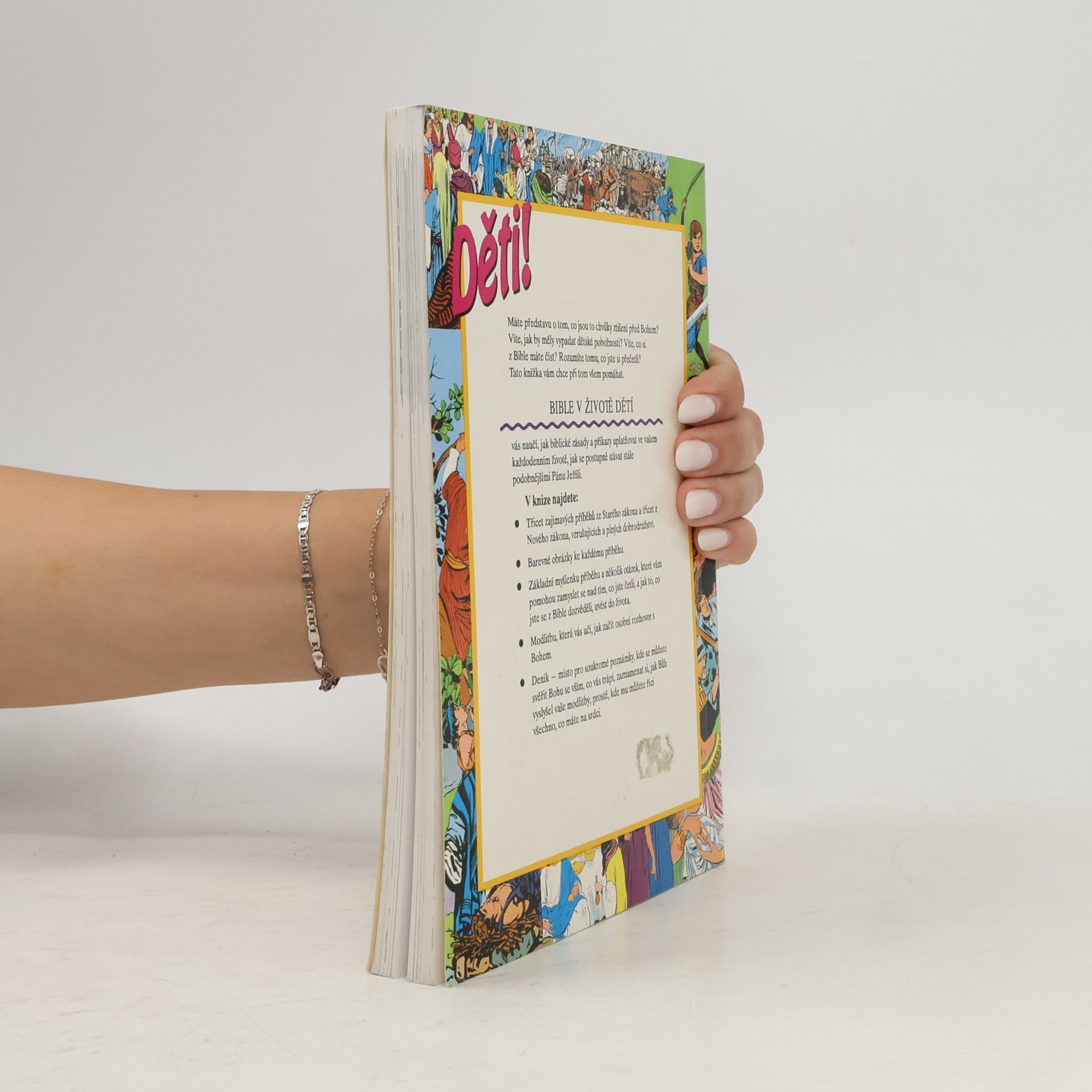 Kolektiv autorů Bible v životě dětí : poutavé biblické příběhy pro dětské pobožnosti
