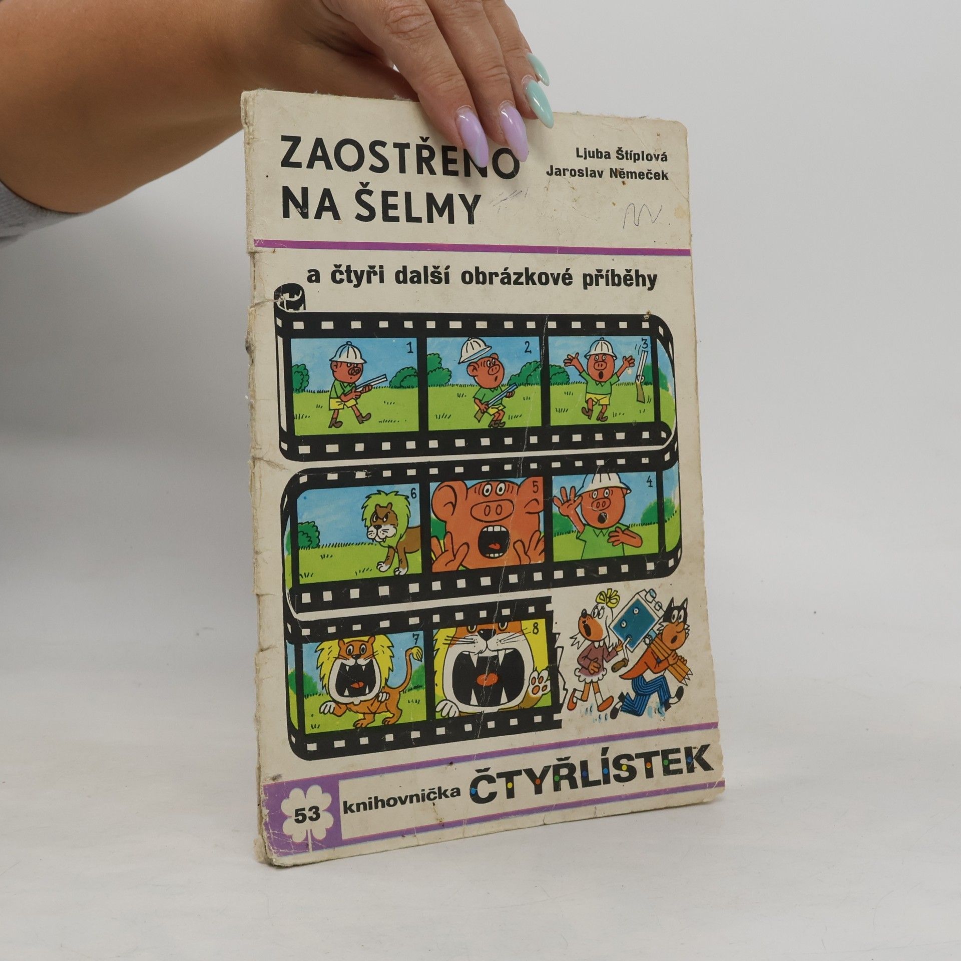 Jaroslav Němeček Čtyřlístek 53. Zaostřeno na šelmy