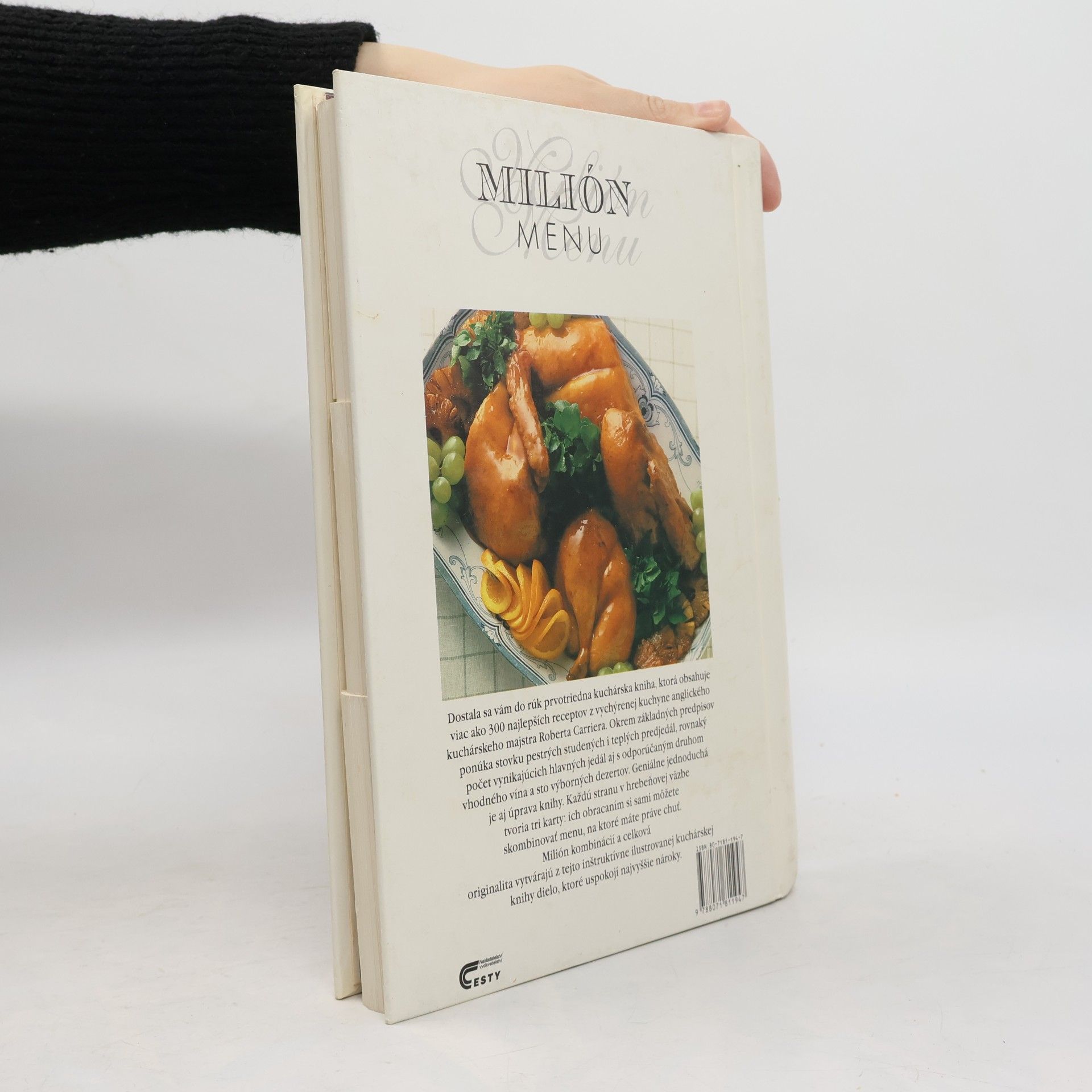 Robert Carrier Milión menu