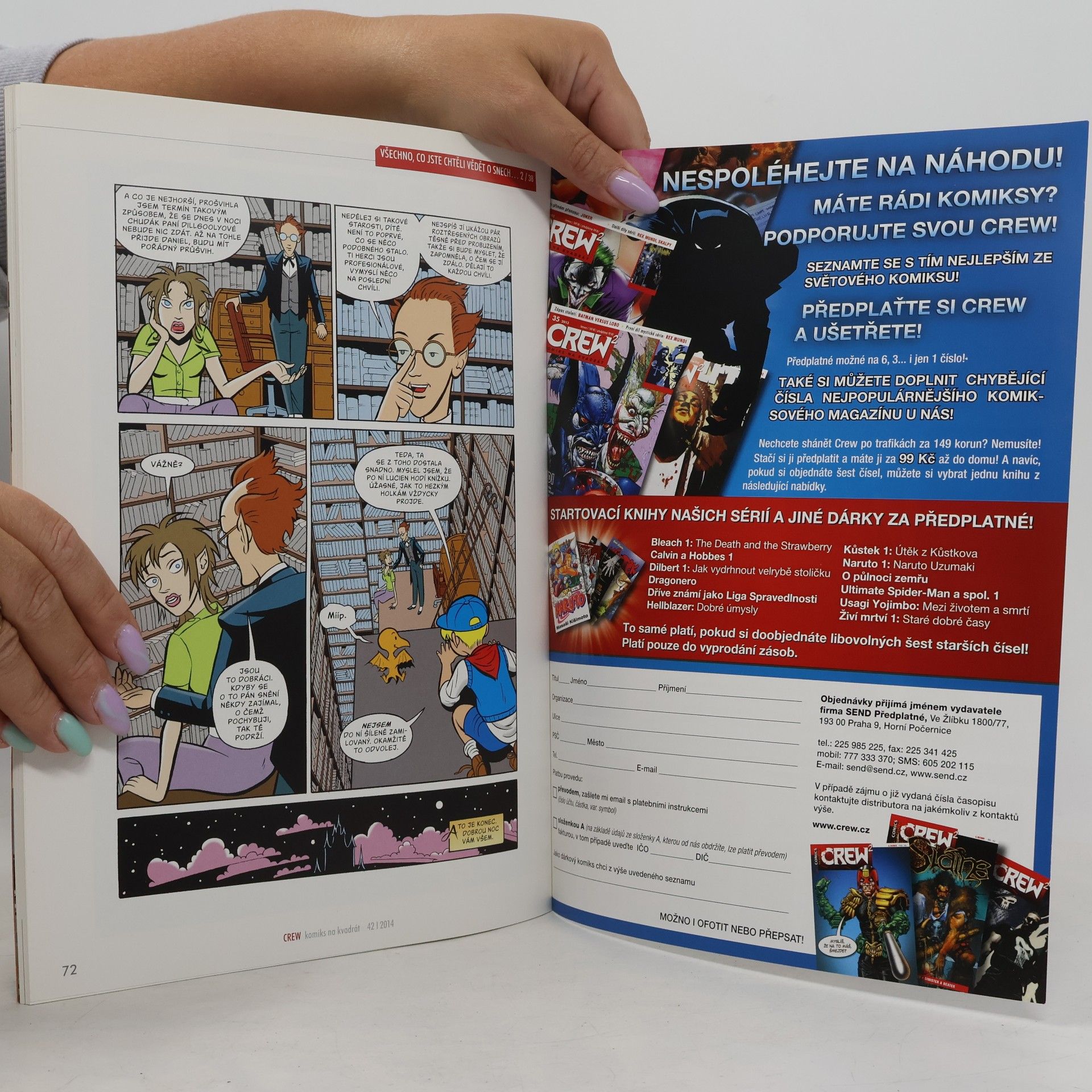 CREW Komiks na Kvadrát - 42: Mezi Řádky