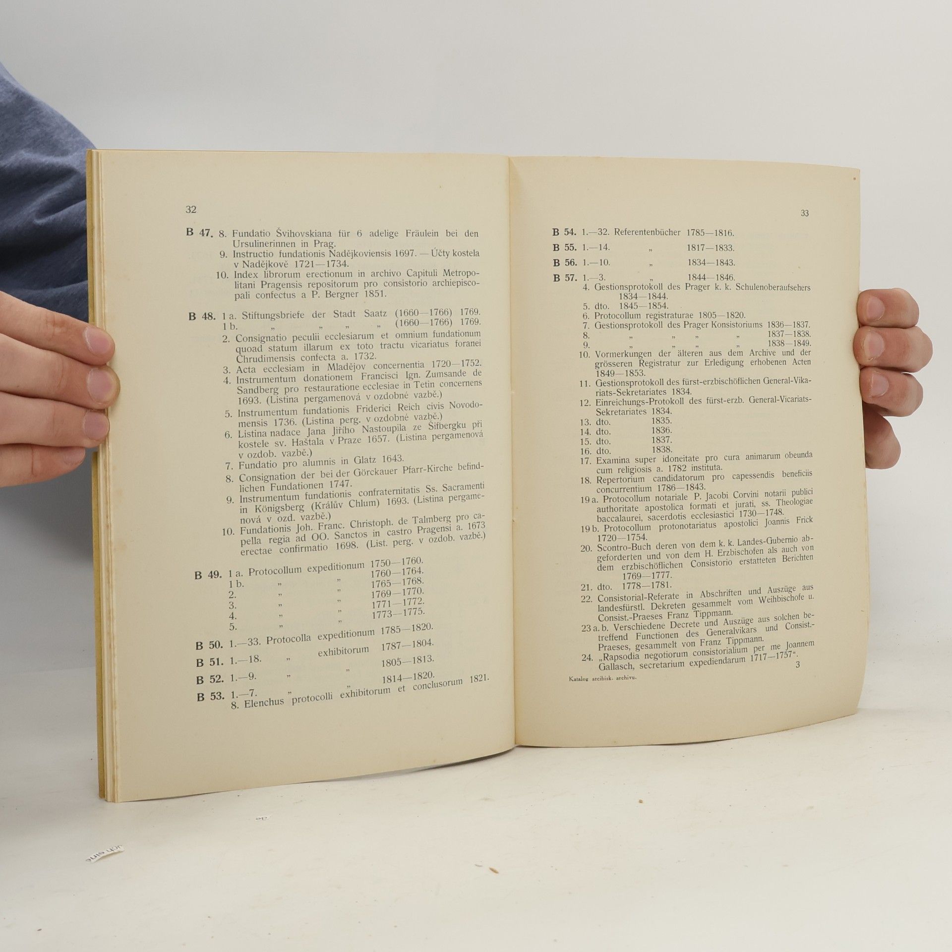 Dr. Antonín Podlaha Povšechný katalog Arcibiskupského archivu v Praze