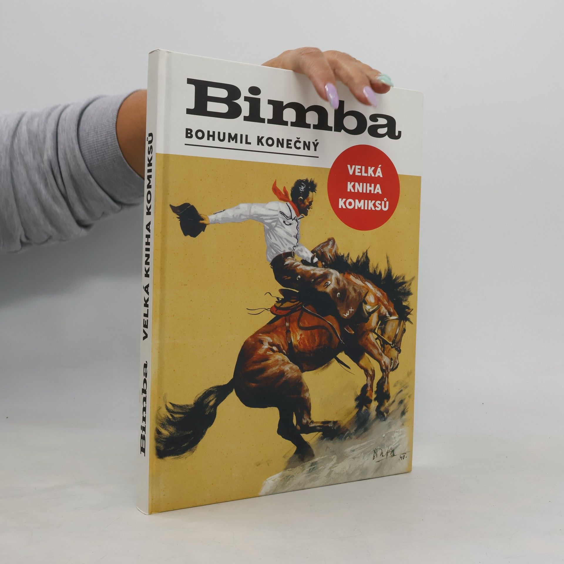 Bohumil Konečný Bimba. Velká kniha komiksů