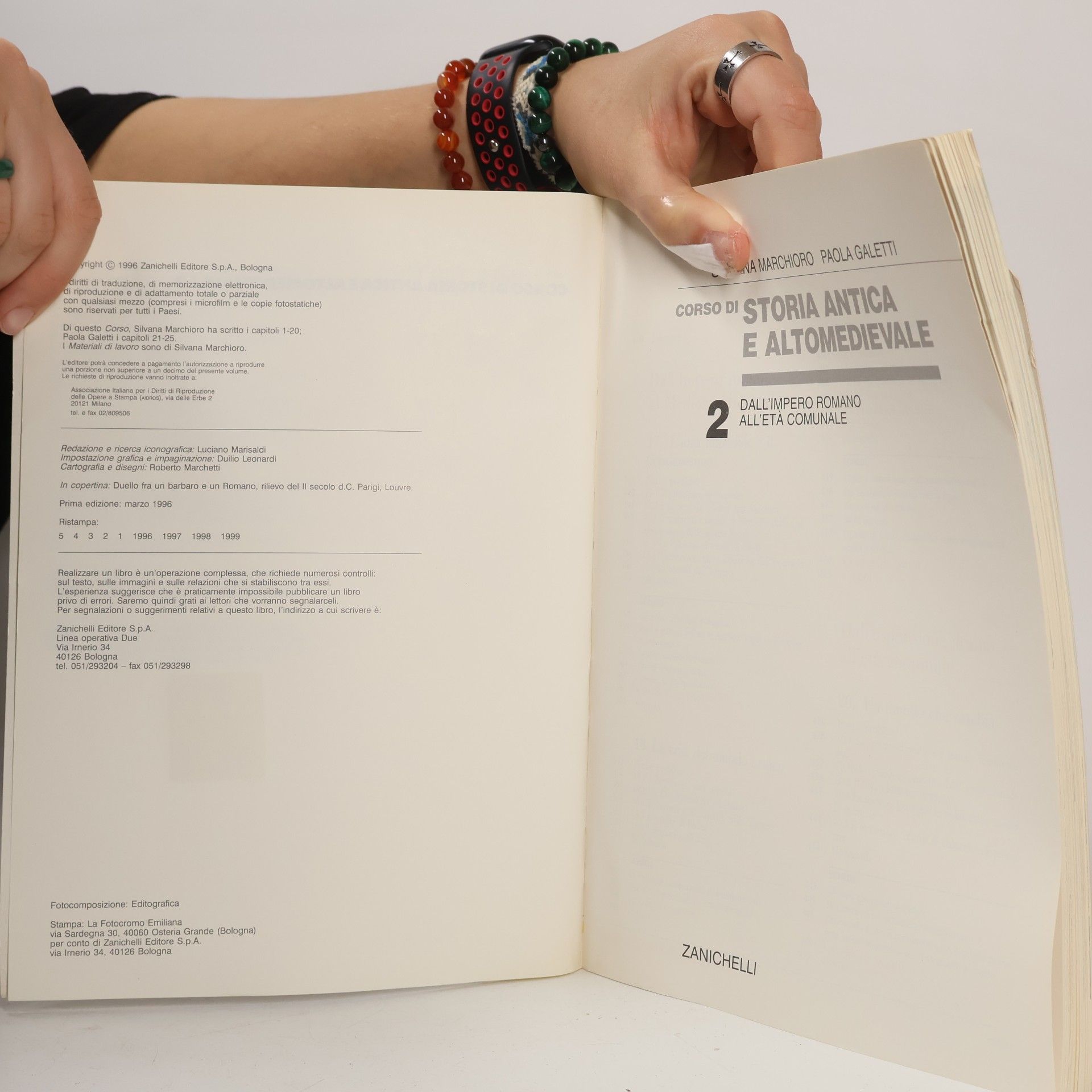 Silvana Marchioro Corso di Storia Antica e Altomedievale