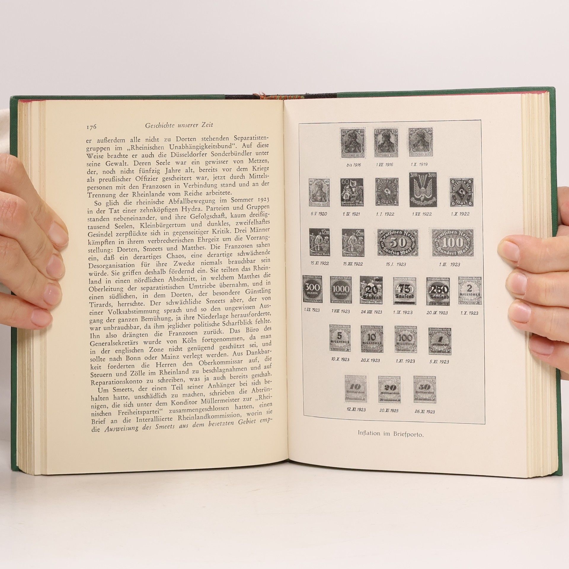 Karl Siegmar von Galéra Geschichte unserer Zeit Band 3. Die Krisis des Reiches 1922-1923