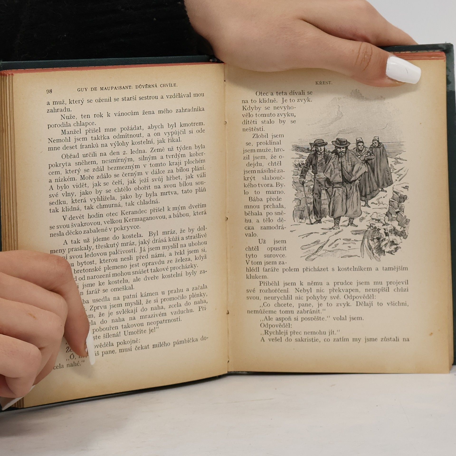 Guy de Maupassant Důvěrná chvíle