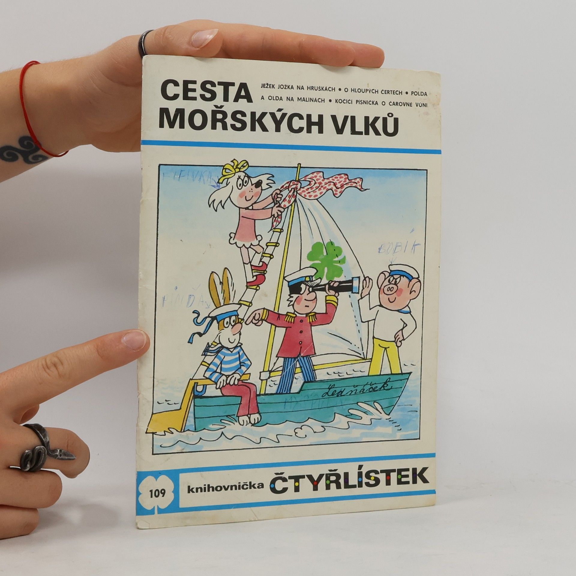 Jaroslav Němeček Čtyřlístek 109. Cesta mořských vlků