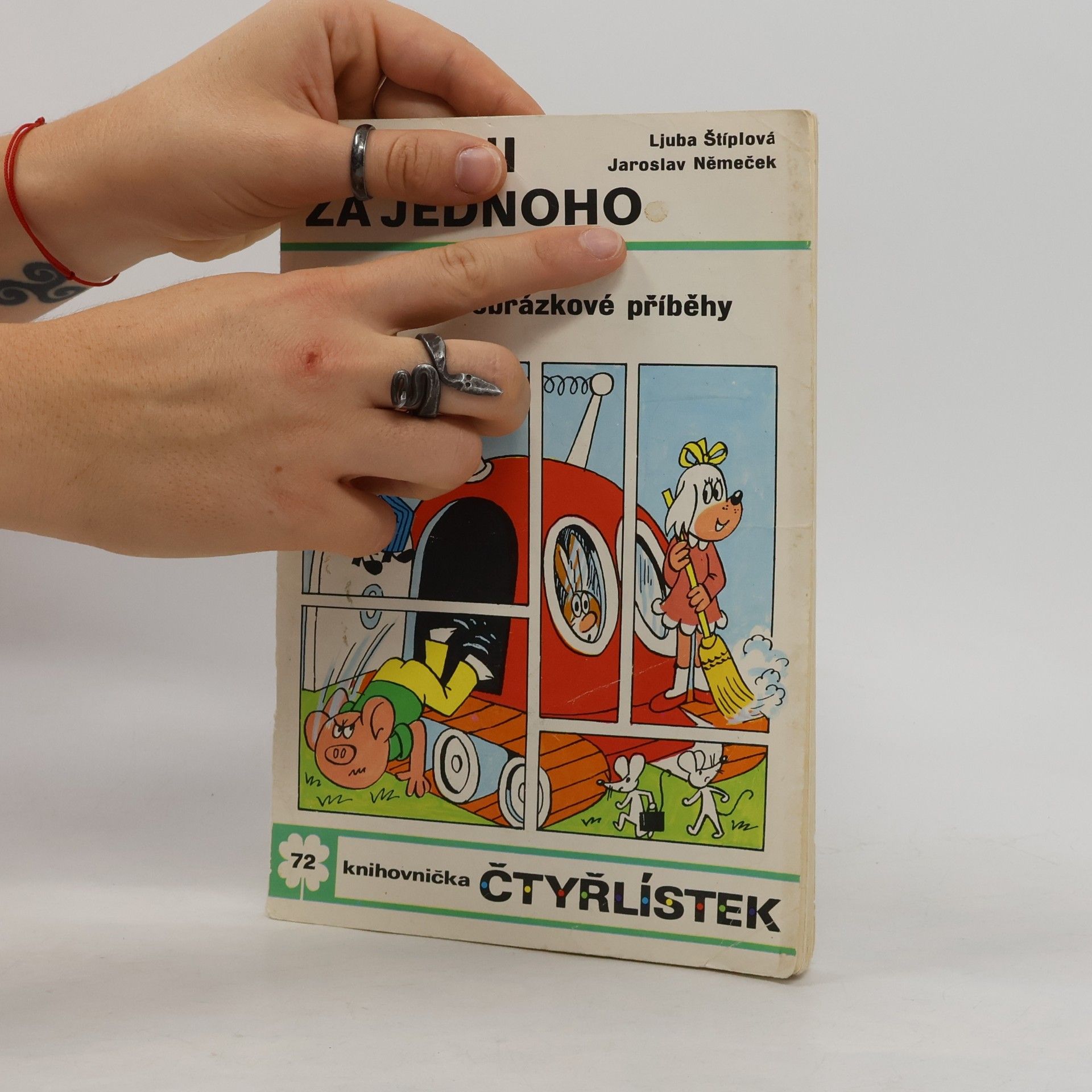 Jaroslav Němeček Čtyřlístek 72. Všichni za jednoho