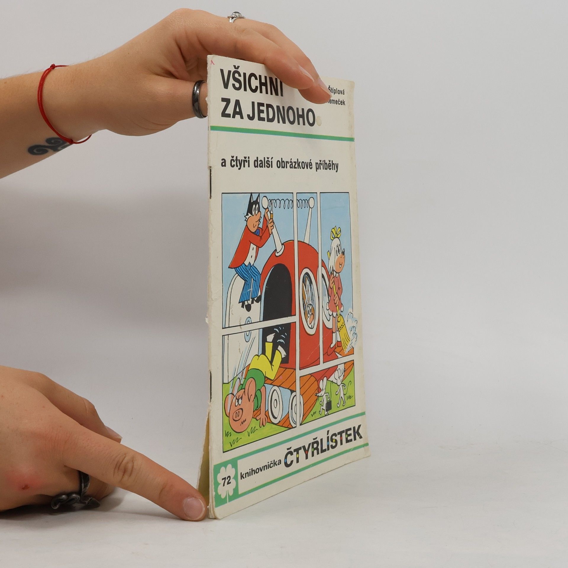 Jaroslav Němeček Čtyřlístek 72. Všichni za jednoho
