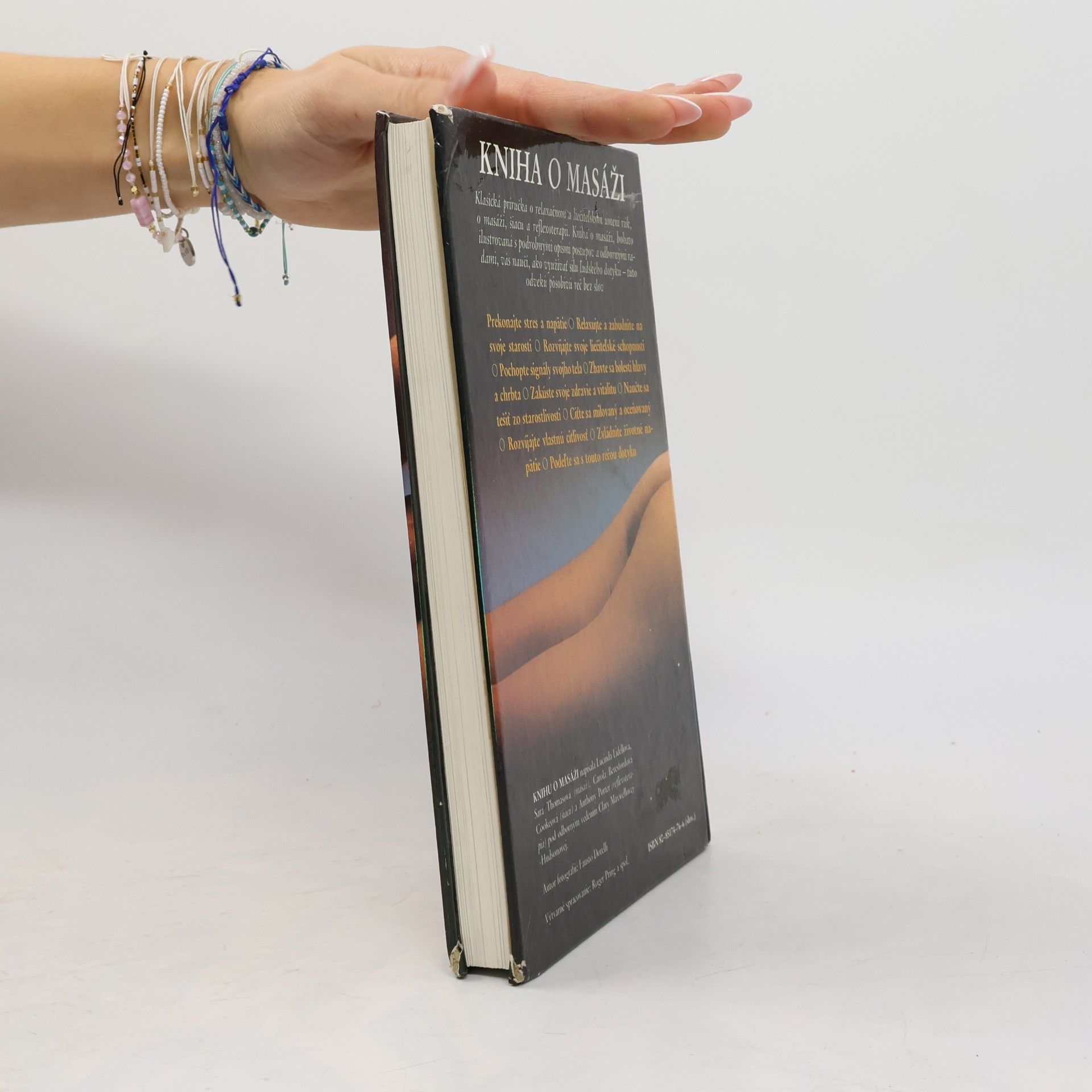 Clare Maxwell-Hudson Kniha o masáži