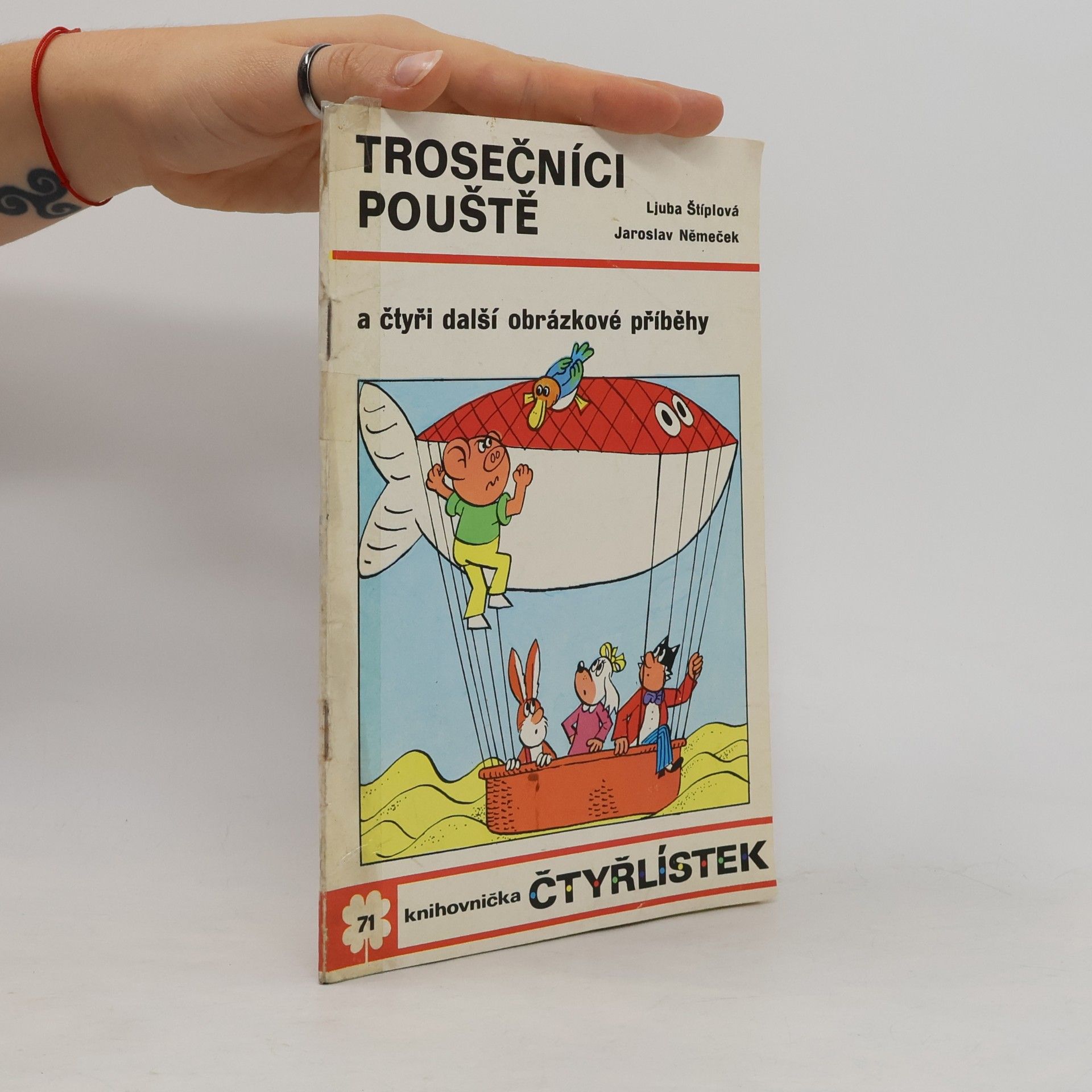 Jaroslav Němeček Čtyřlístek 71. Trosečníci pouště