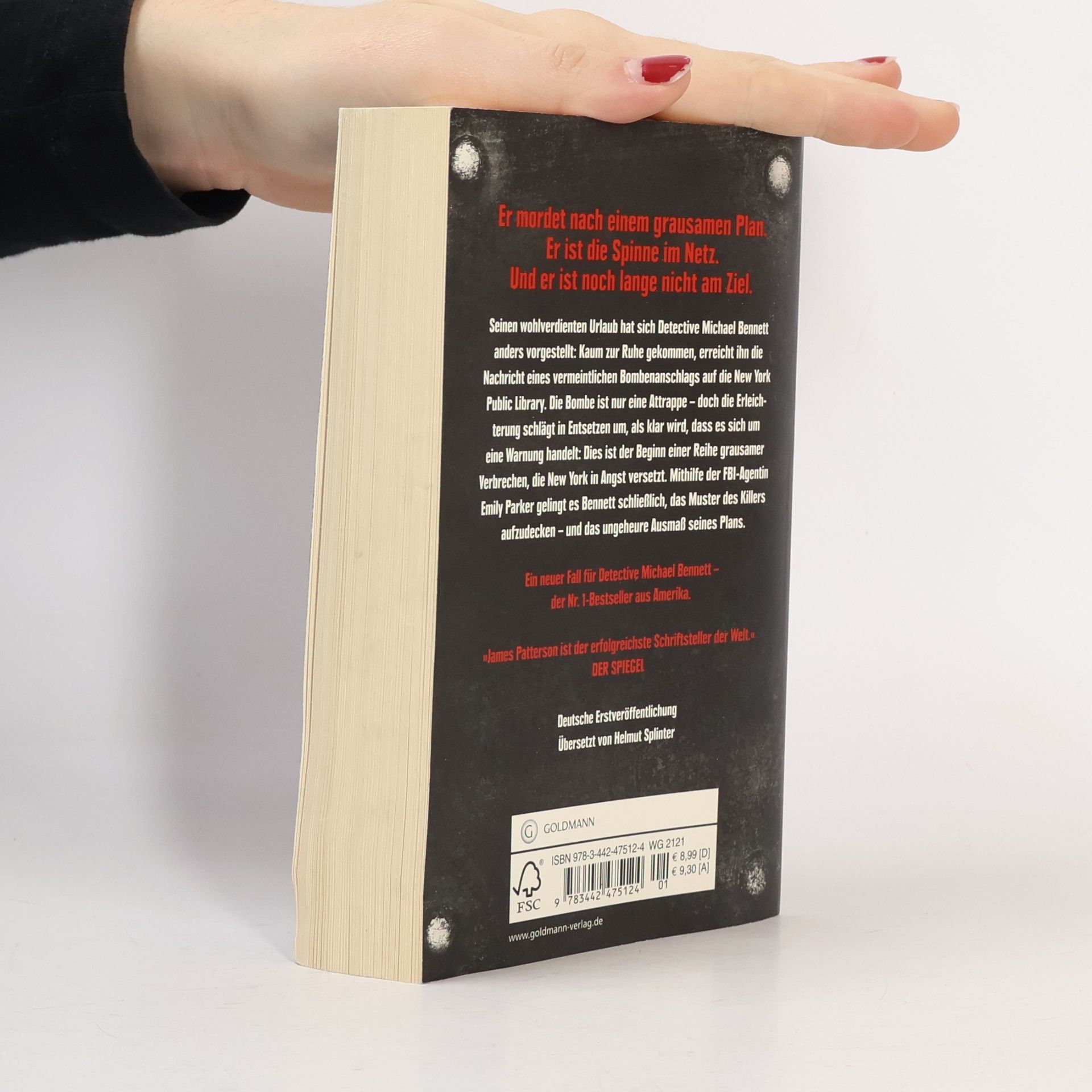 James Patterson Todesstunde