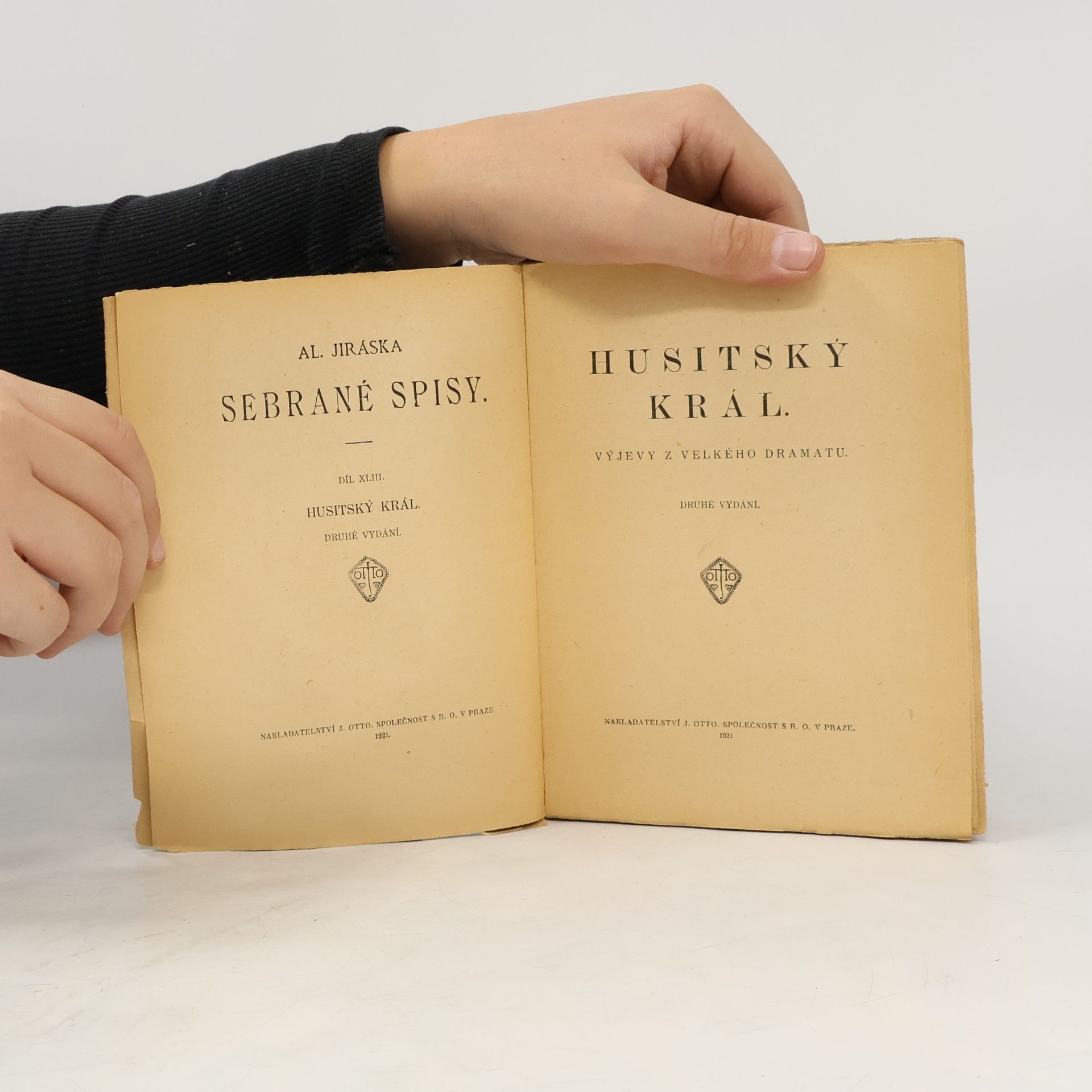 Alois Jirásek Al. Jiráska sebrané spisy - díl XLIII. - Husitský král