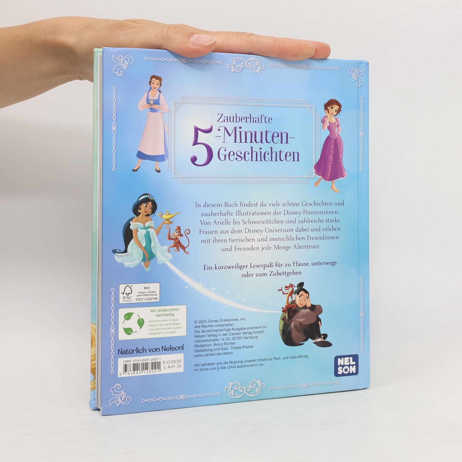 Disney Prinzessin: Zauberhafte 5-Minuten-Geschichten