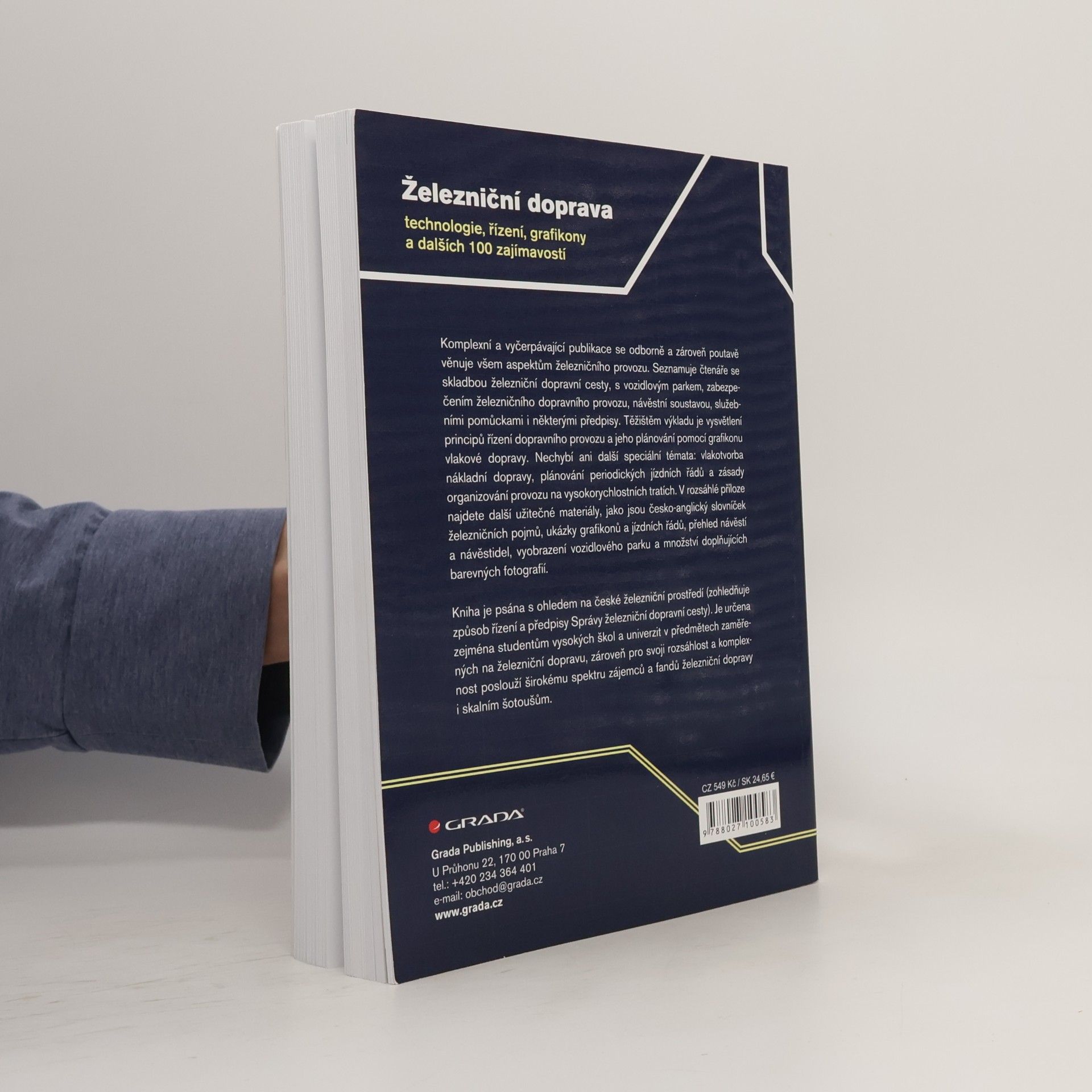Jozef Gašparík Železniční doprava - technologie, řízení, grafikony a dalších 100 zajímavostí