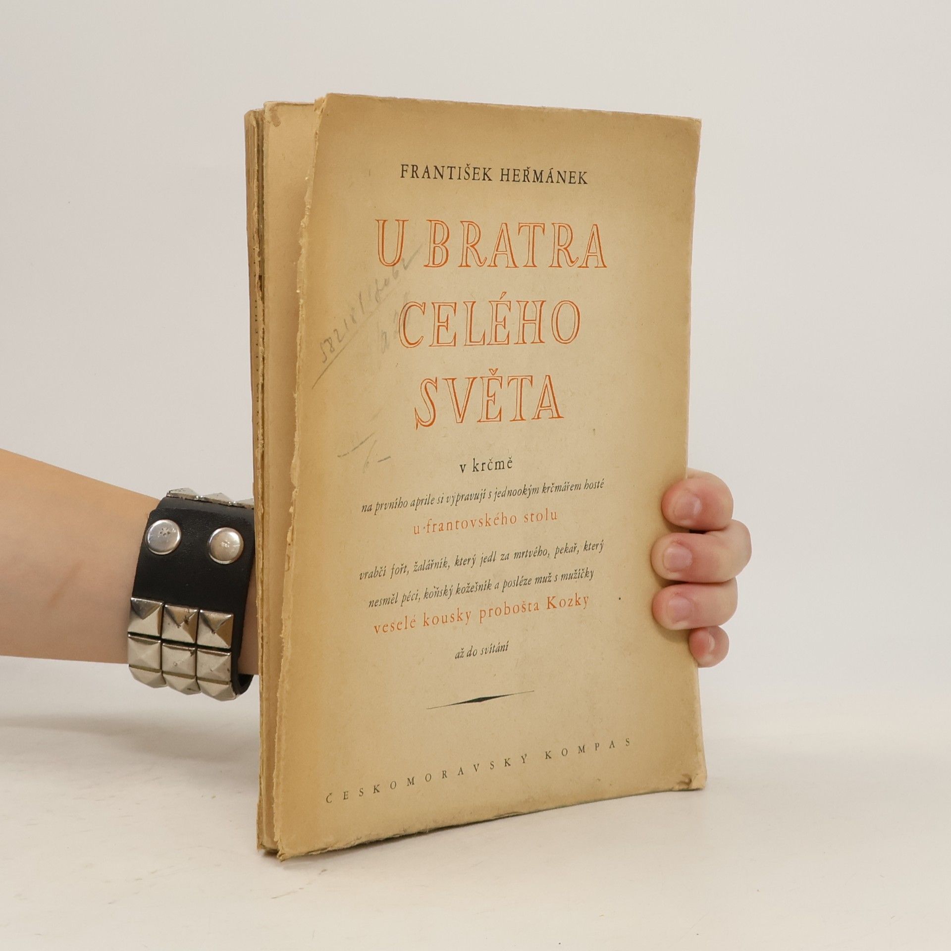 U bratra celého světa v krčmě u frantovského stolu veselé kousky probošta Kozky