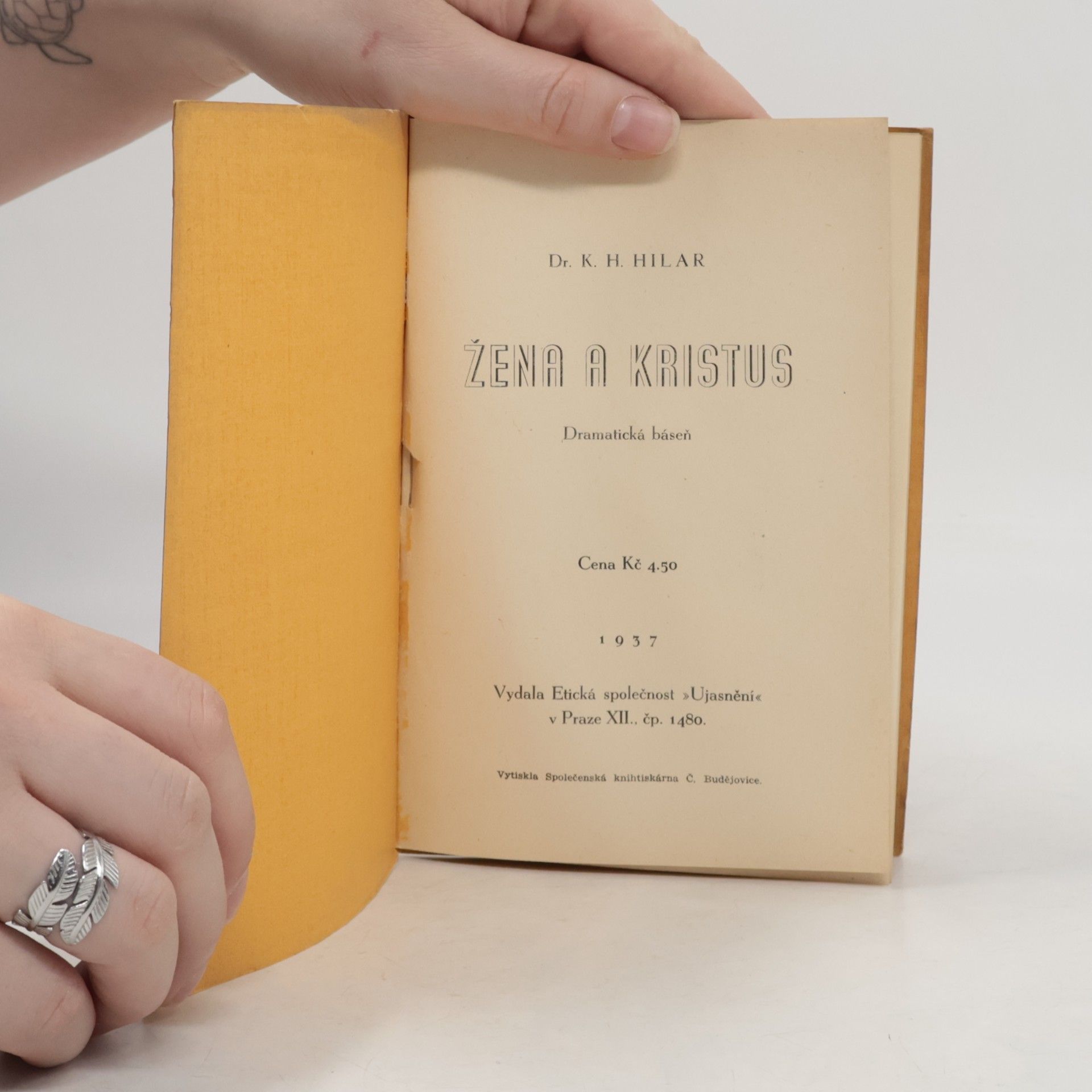 Dr. K. H. Hilar Žena a Kristus