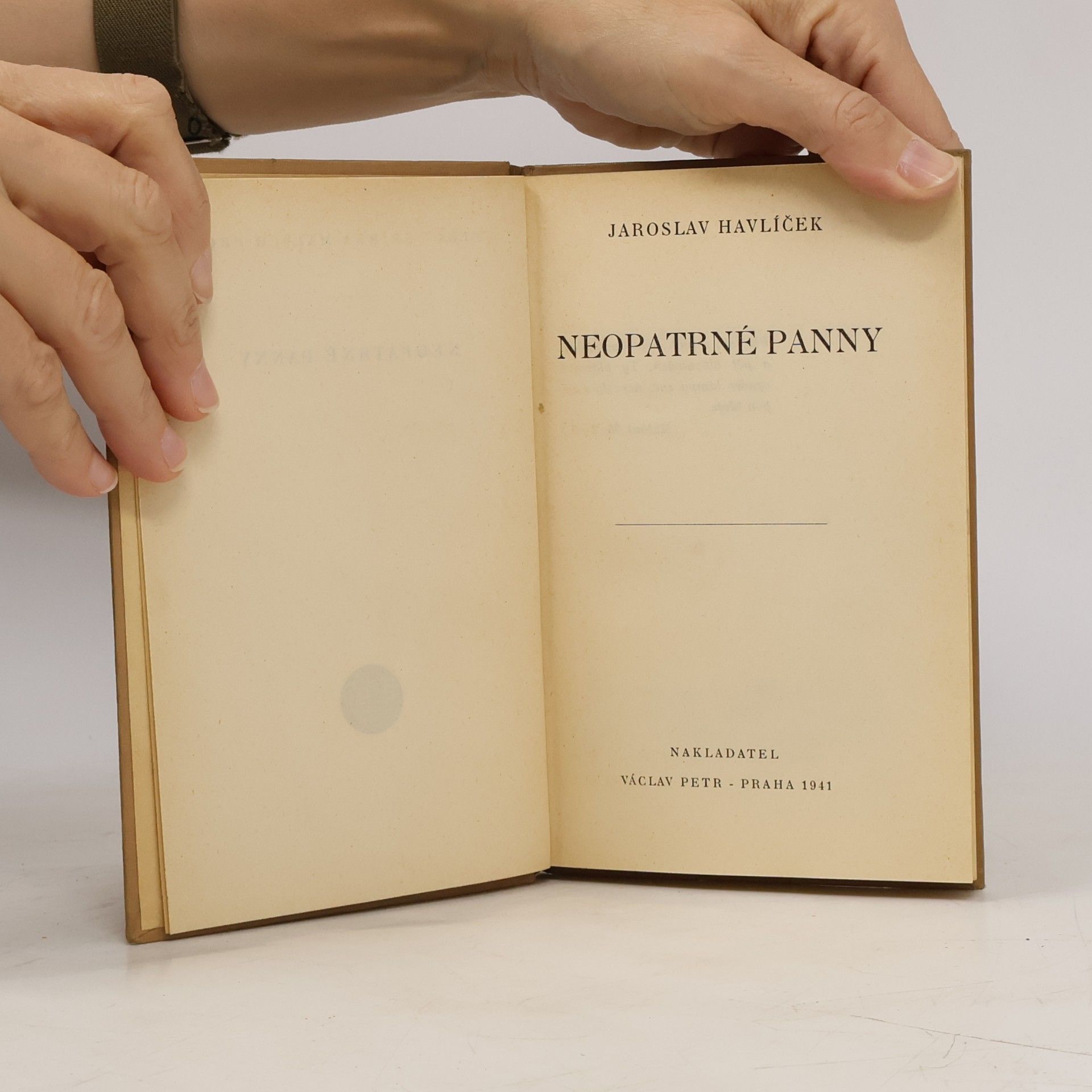 Jaroslav Havlíček Neopatrné panny