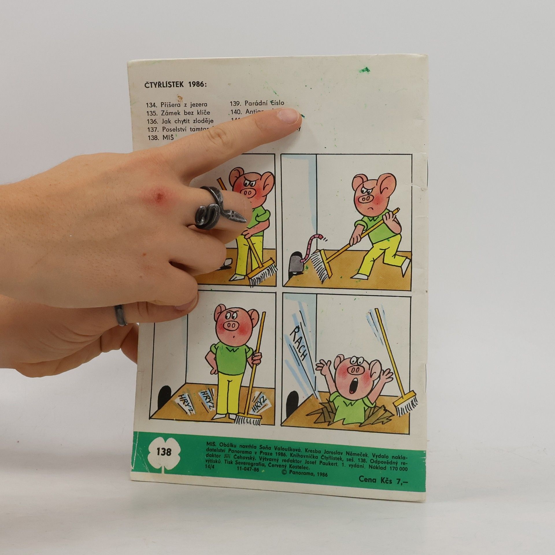 AA.VV. Čtyřlístek 138. Miš