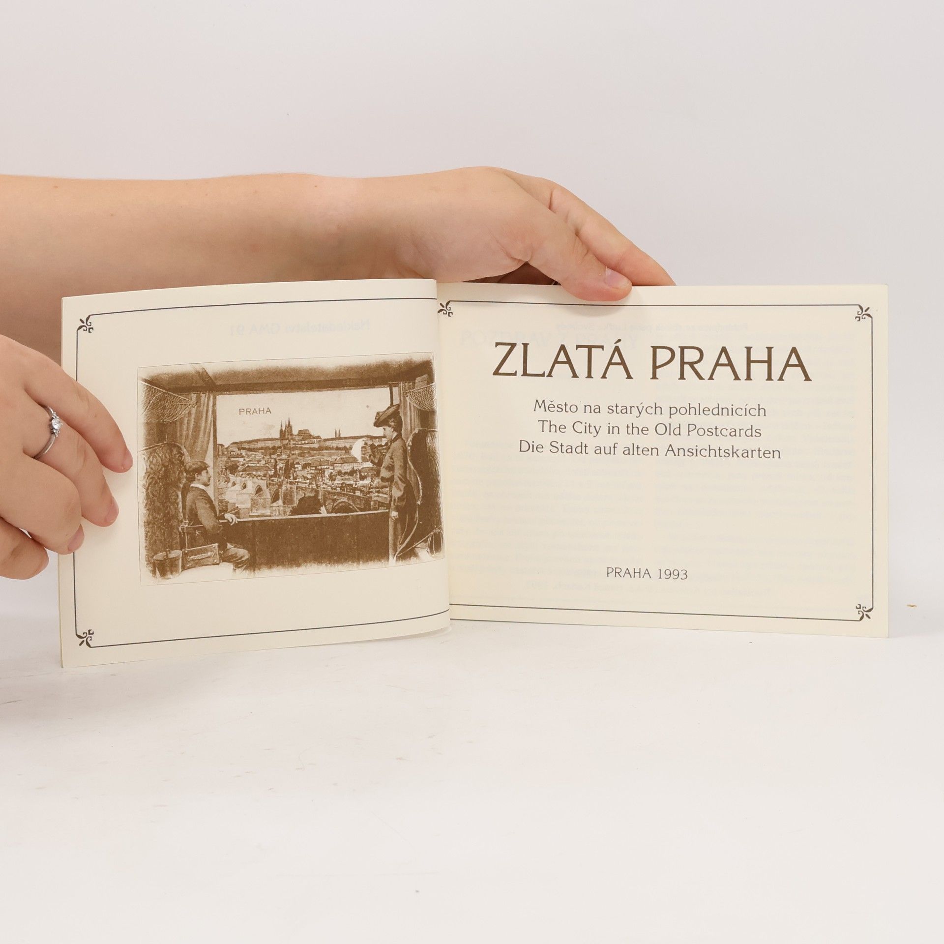 Various authors Zlatá Praha. Město na starých pohlednicích