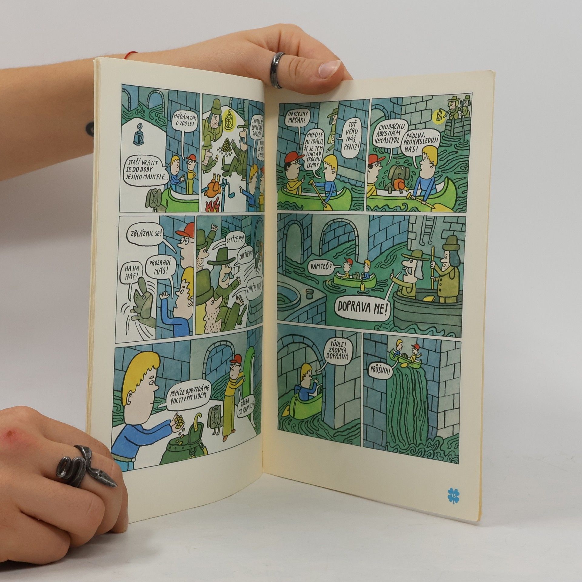 Autorenkollektiv Čtyřlístek 94. Muž z láhve