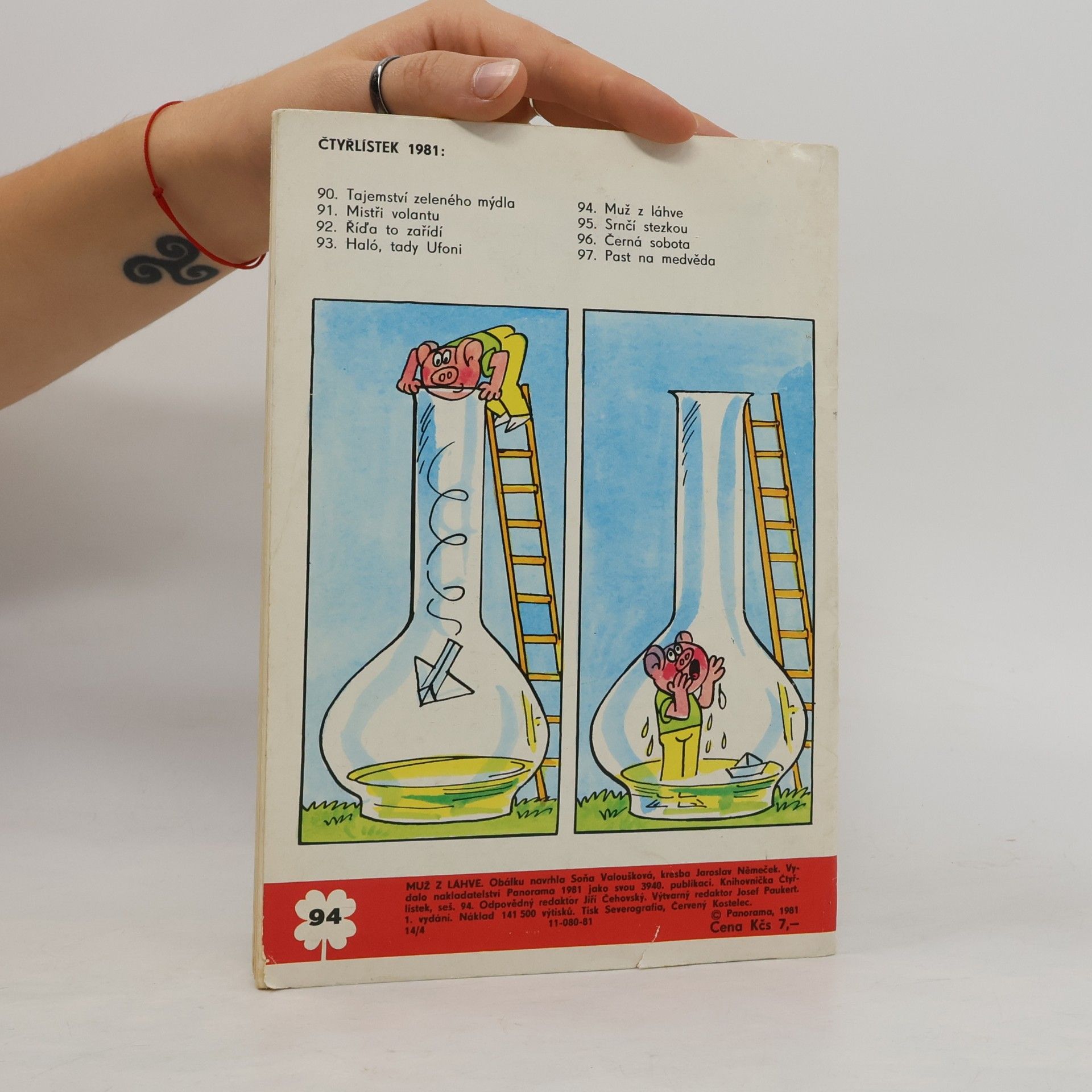 Autorenkollektiv Čtyřlístek 94. Muž z láhve