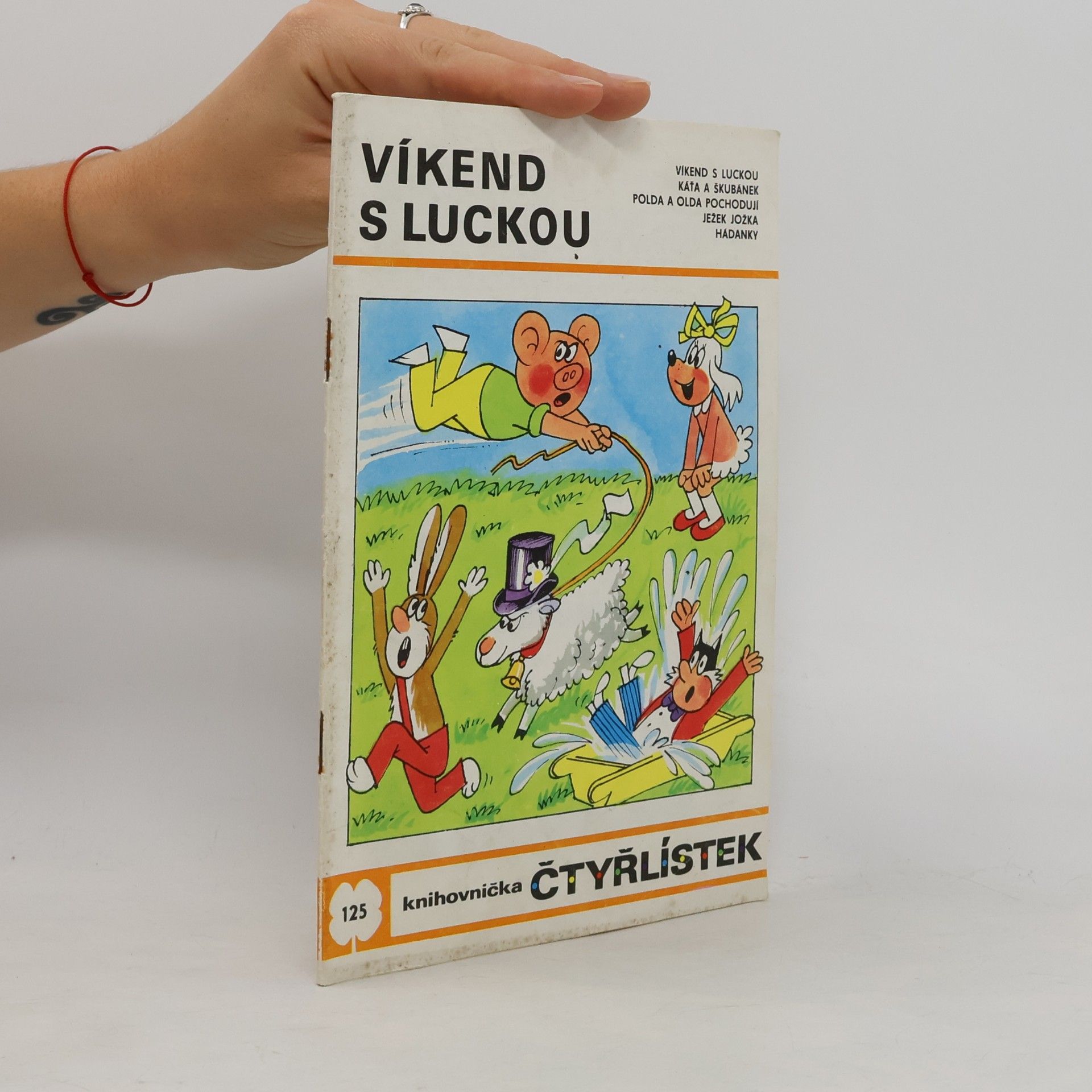 Čtyřlístek 125. Víkend s Luckou