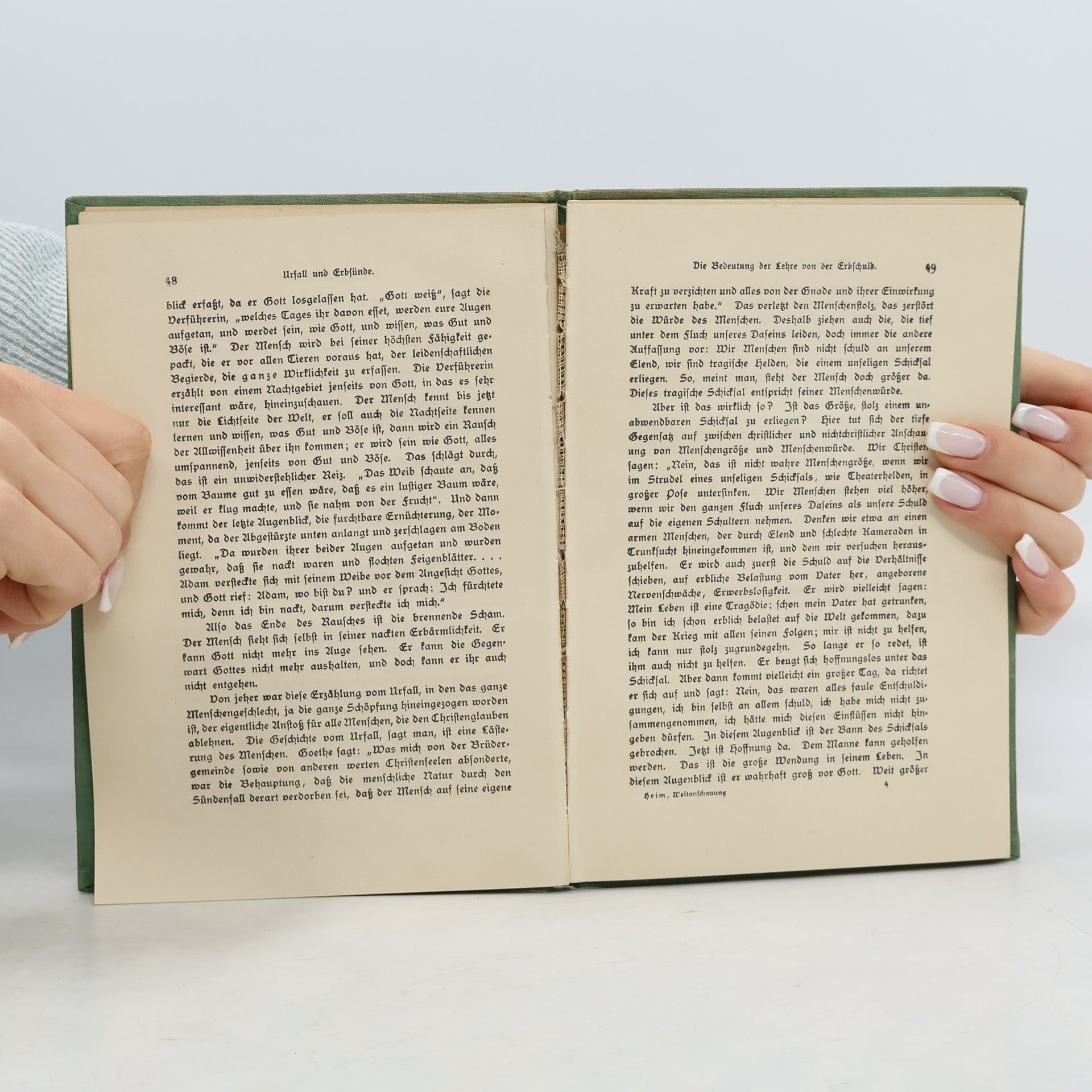 Karl Heim Die Weltanschauung der Bibel