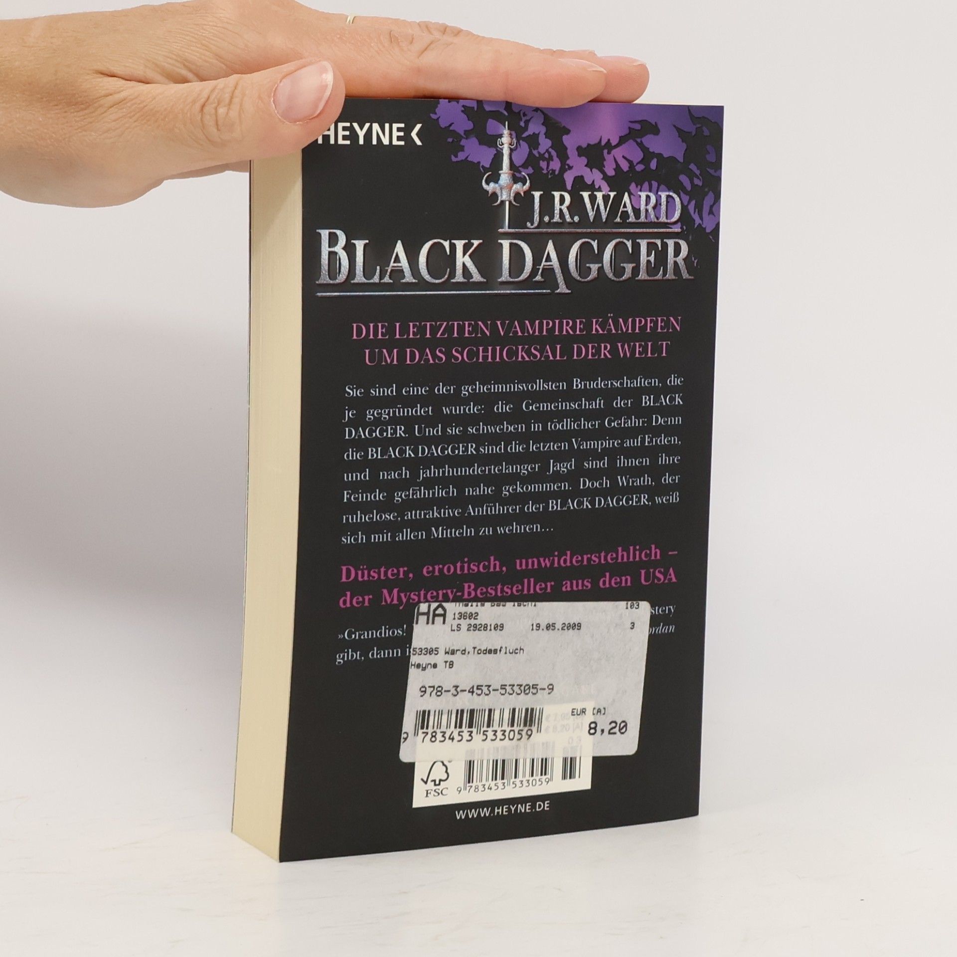 John Ward Todesfluch - Blackdagger