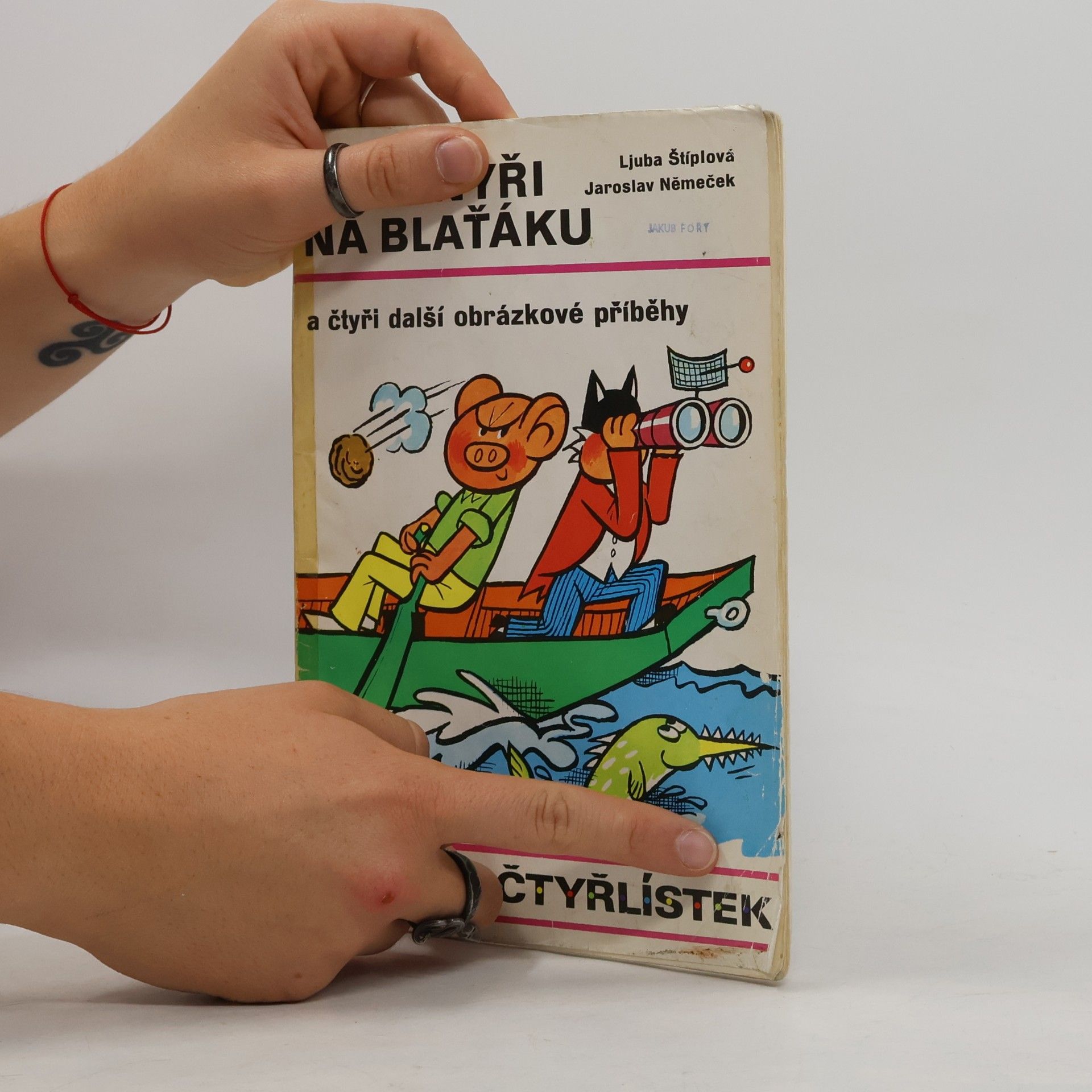 Jaroslav Němeček Čtyřlístek 29. Bukanýři na Blaťáku