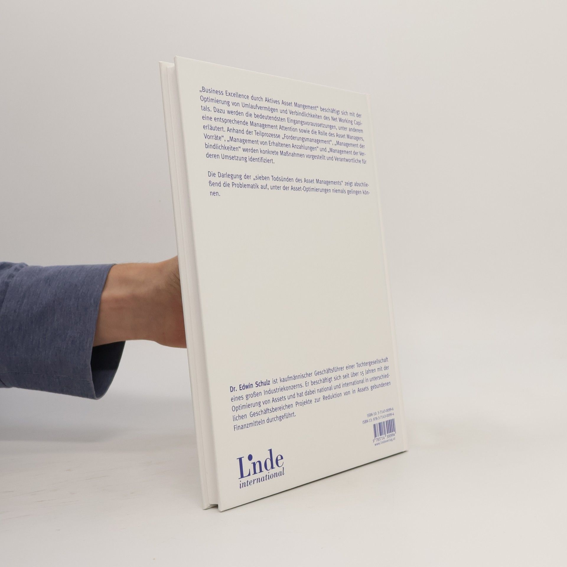 Edwin Schulz Business Excellence durch aktives Asset-Management
