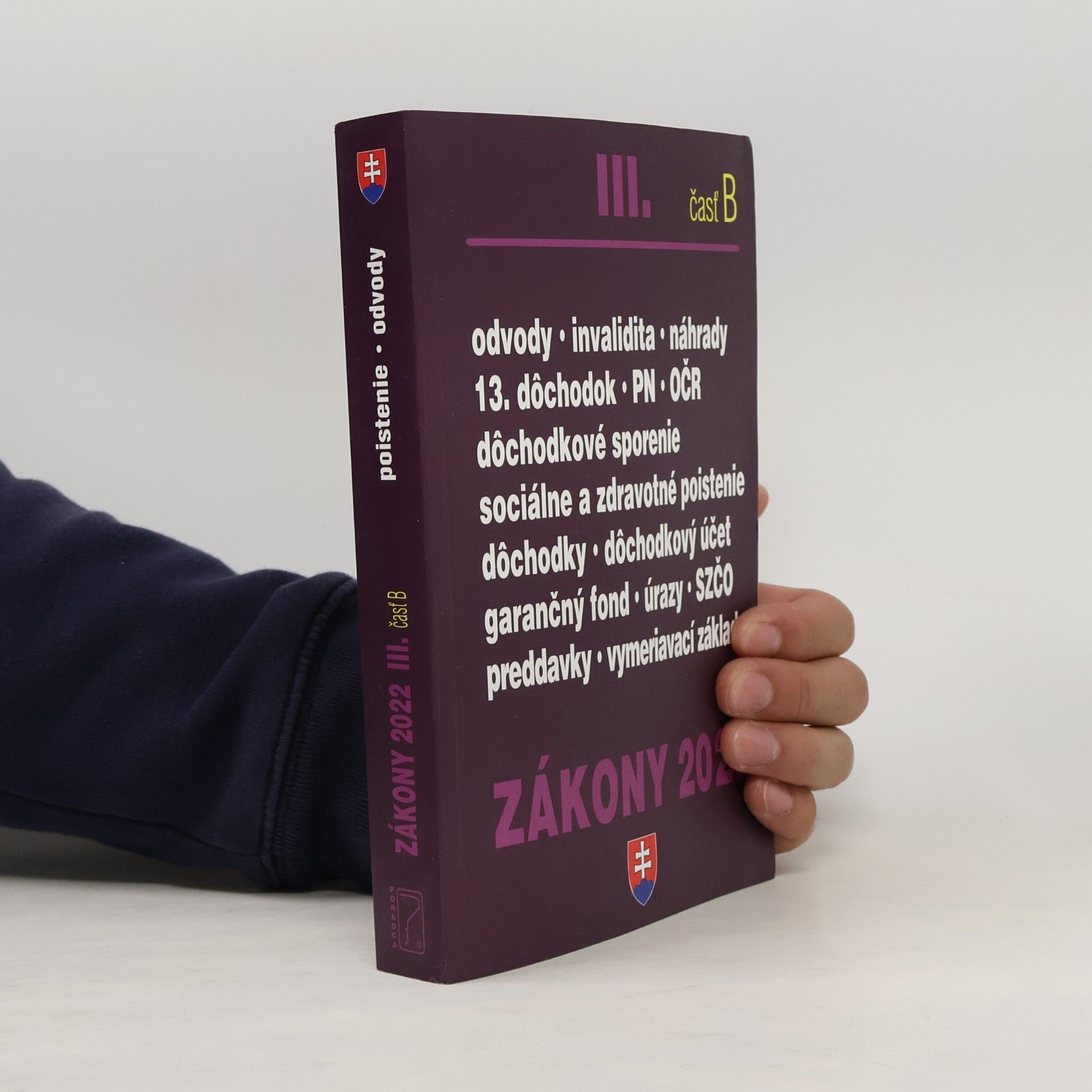 Various authors Zákony III. časť B 2022