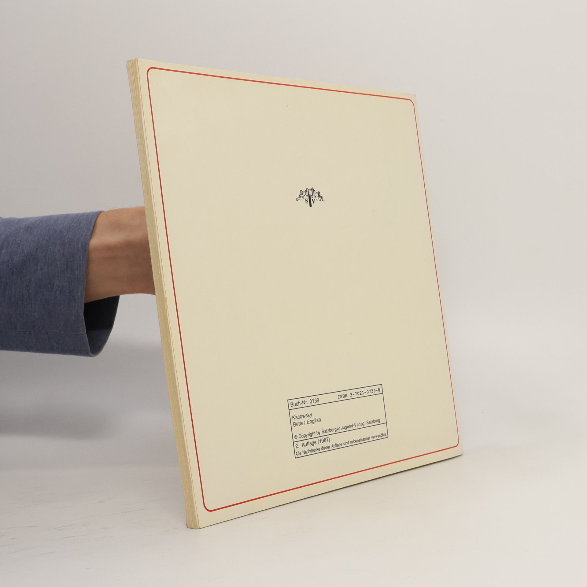 Walter Kacowsky Better English. Kommunikative Grundgrammatik des Englischen