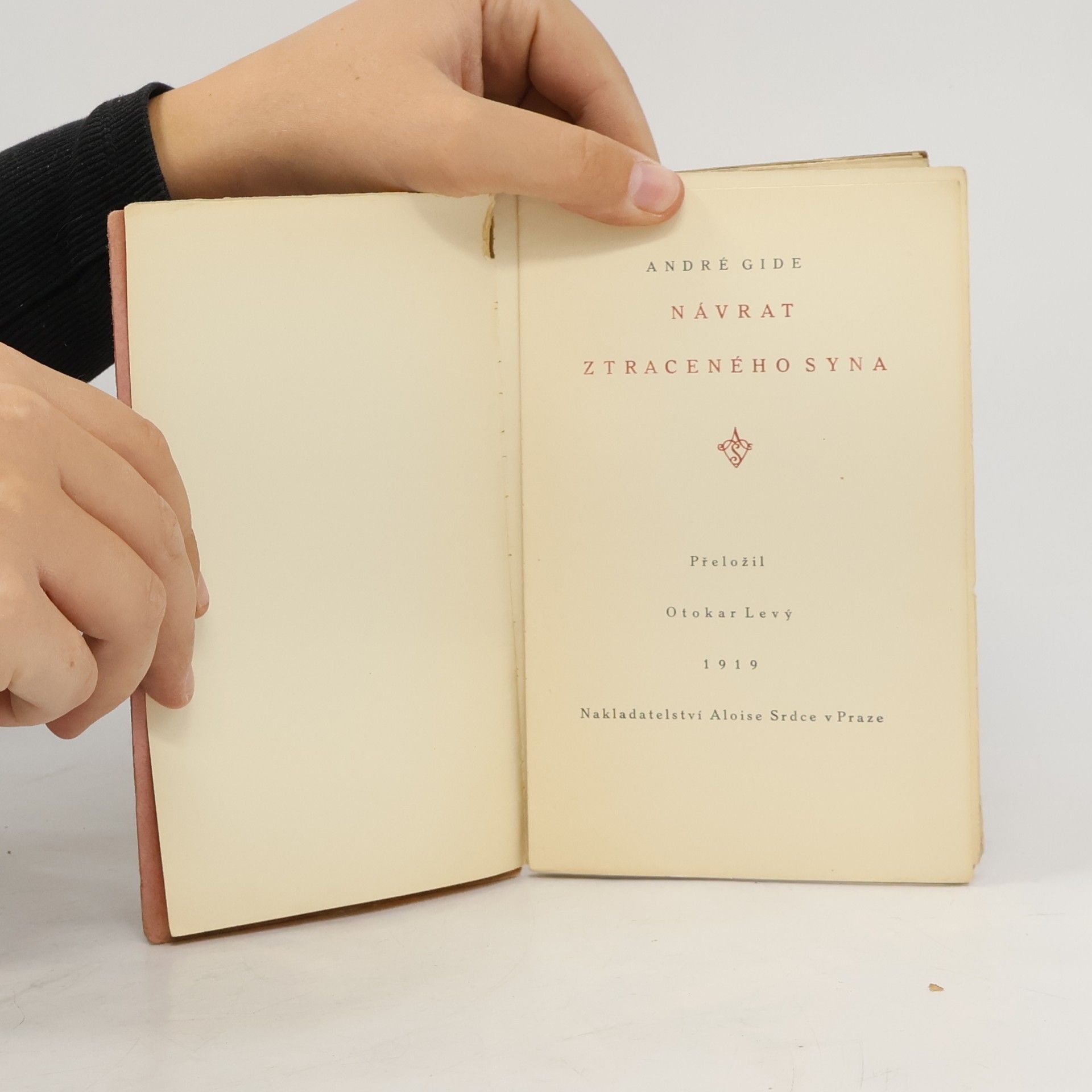 André Gide Návrat ztraceného syna